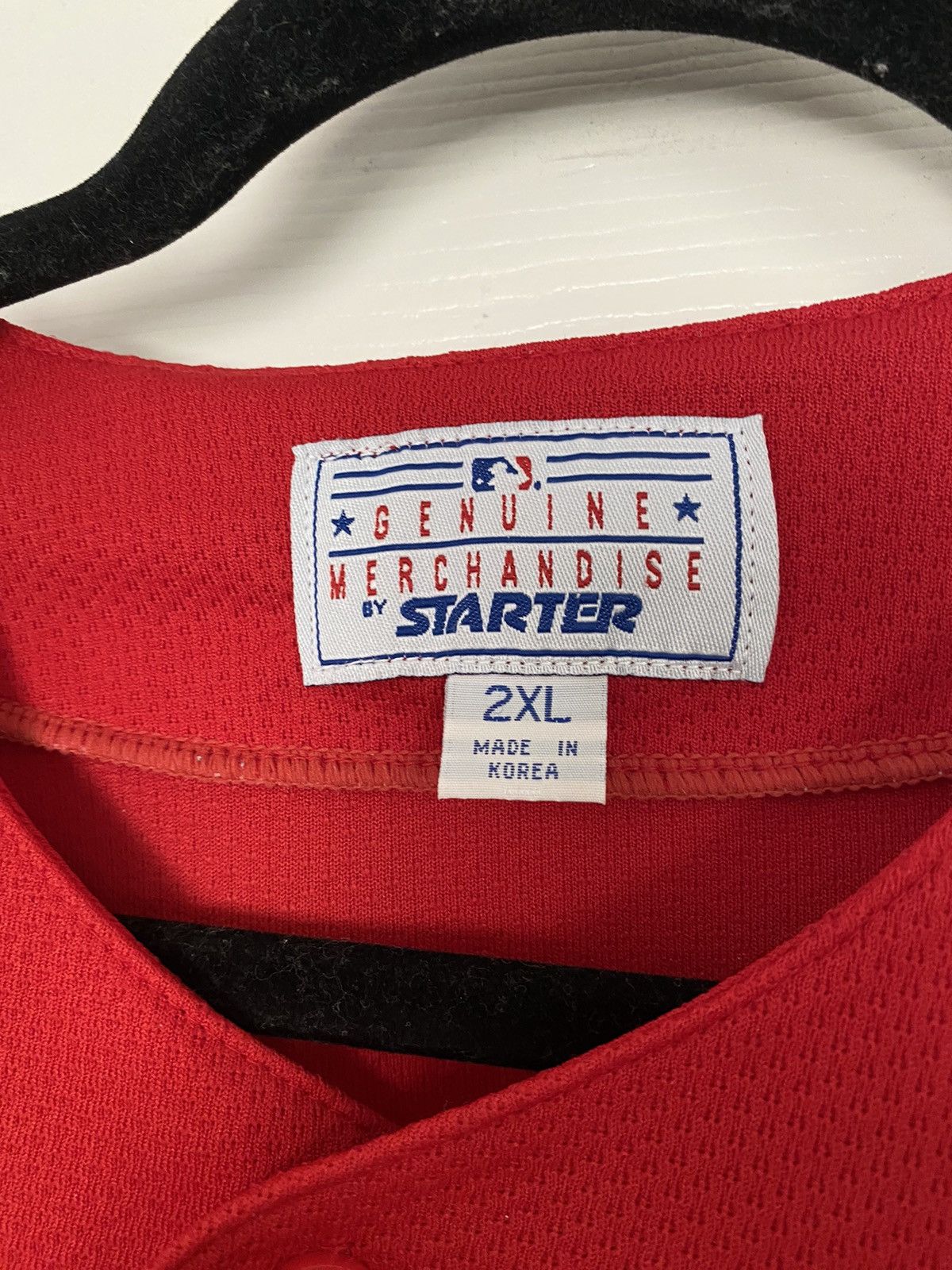 MLB × Starter 90s Texas Rangers Jersey Size US XXL / EU 58 / 5 - 3 Thumbnail