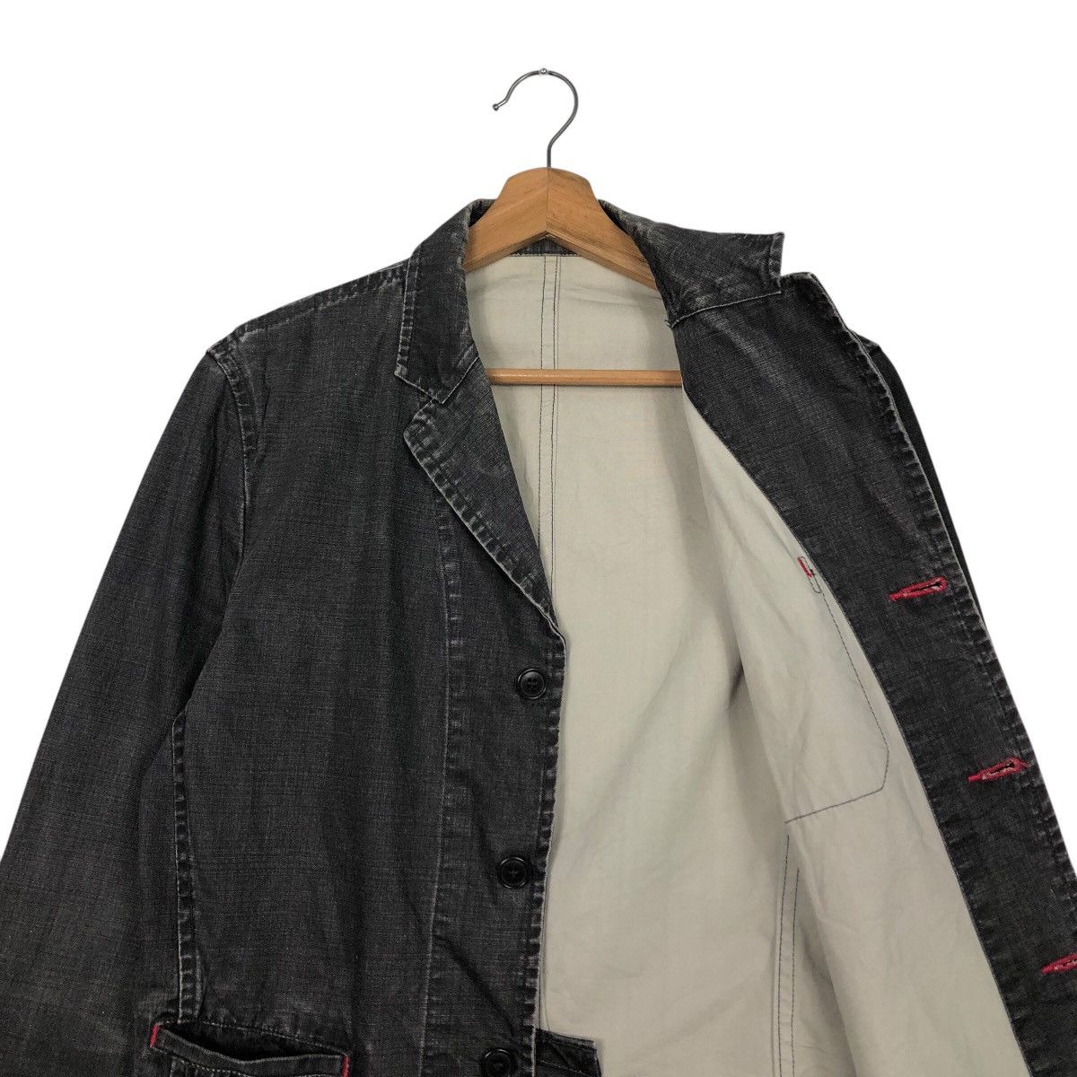 Japanese Brand × Vintage 📌Vintage Chore Work Jacket Men's Melrose Issey Miyake Size US M / EU 48-50 / 2 - 13 Thumbnail