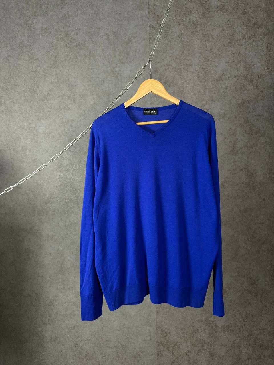 John Smedley John Smedley designer v neck sweater Size US L / EU 52-54 / 3 - 1 Thumbnail