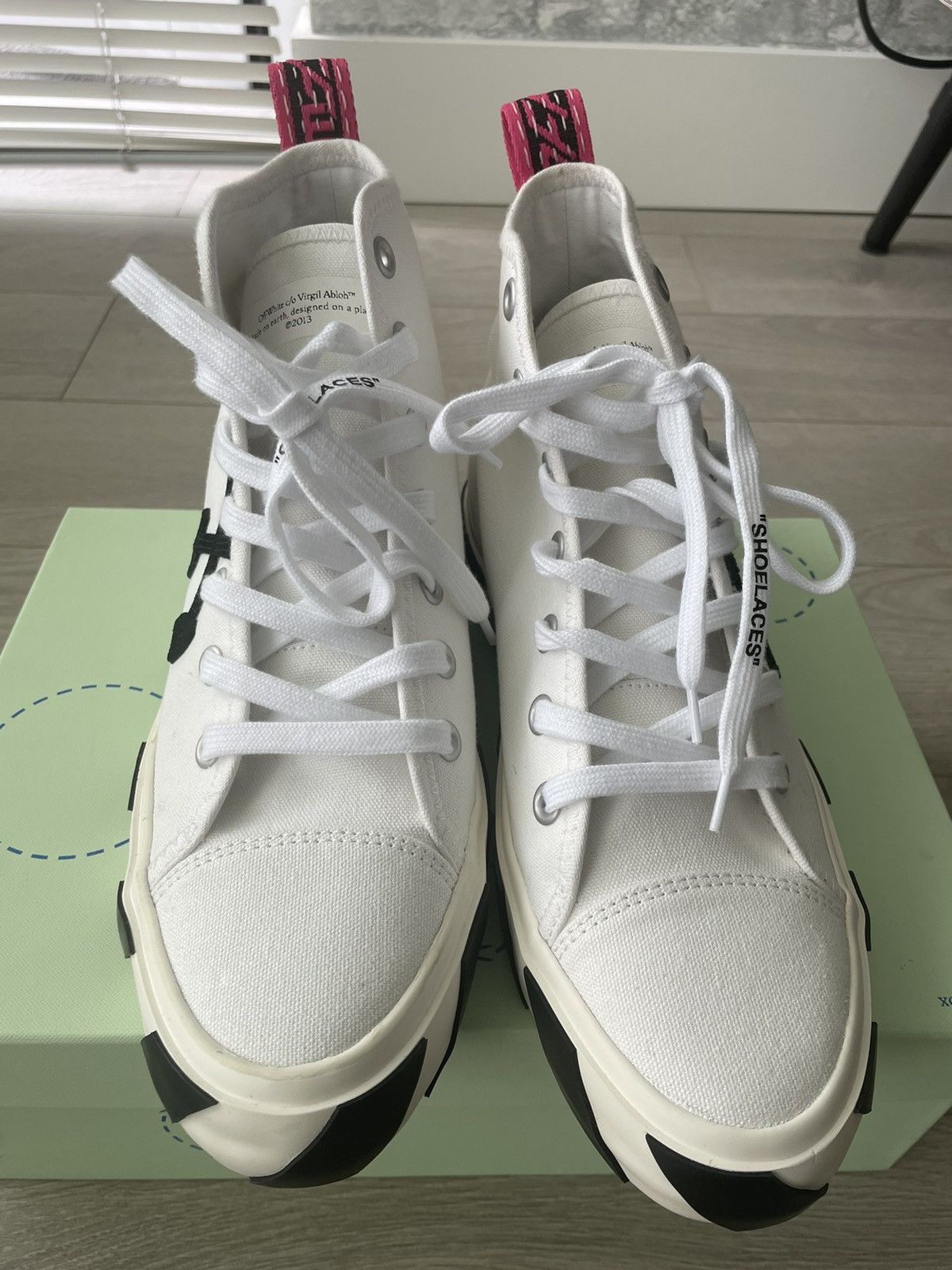 Off-White Off-White Mid-Top Vulcanized Size US 9.5 / EU 42-43 - 2 Thumbnail