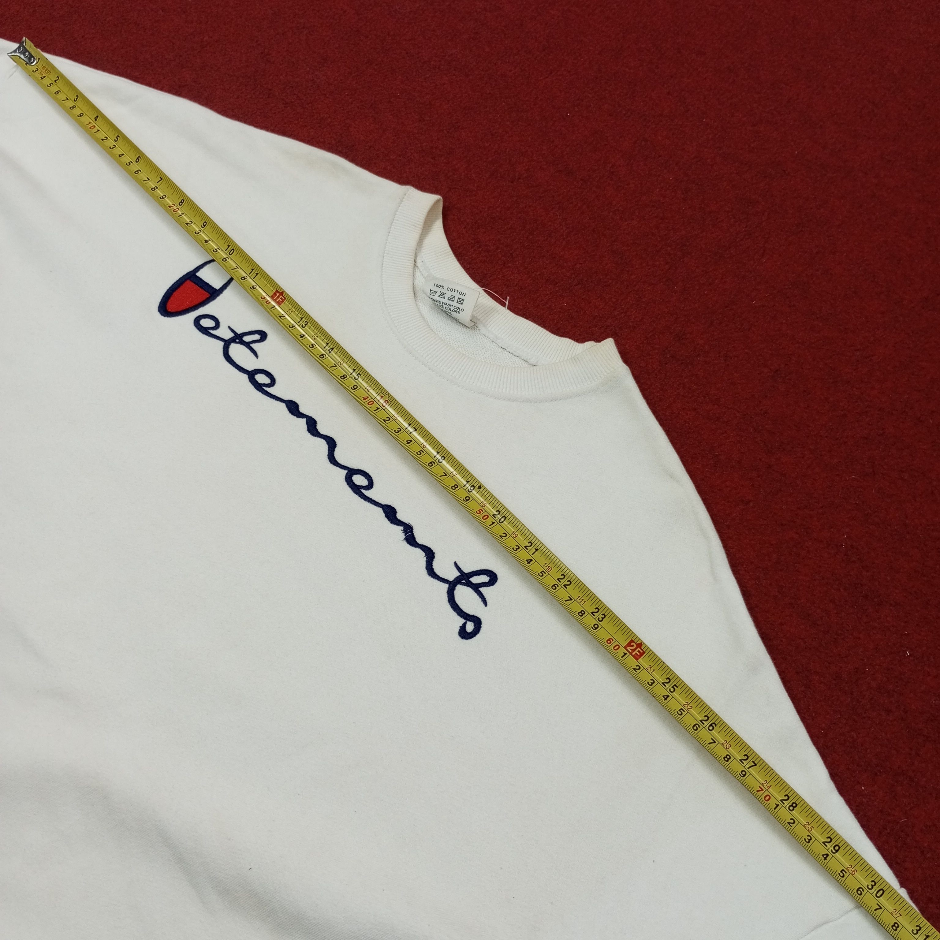 Vintage Vetements X Champion Style Sweatshirt c247n21 Size US XL / EU 56 / 4 - 12 Thumbnail