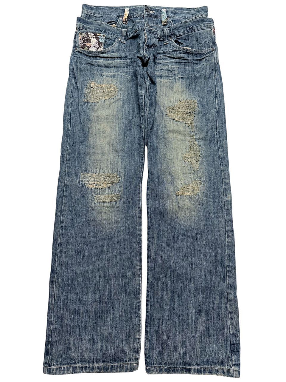 Undercover Undercover 09 SS Neoboy Distressed Patti Smith Denim