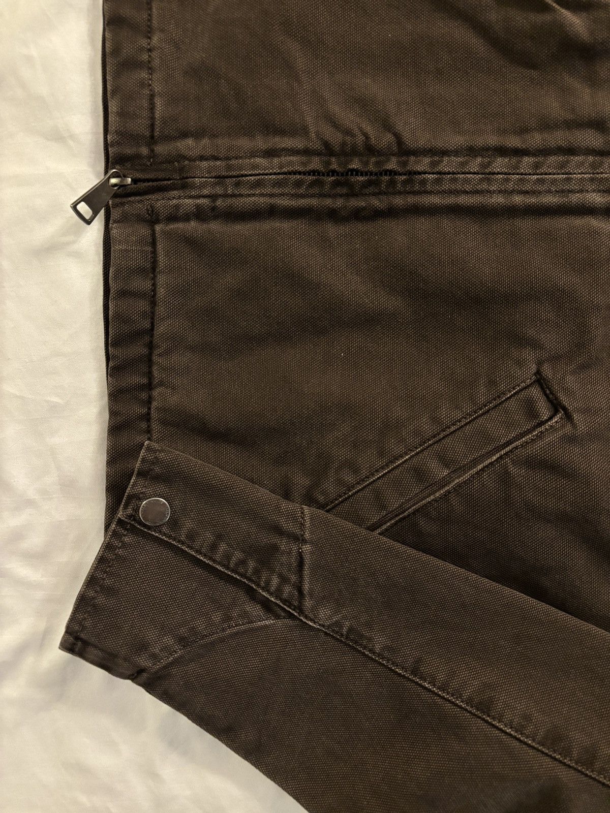 No Maintenance No Maintenance Brown Canvas Mechanic Jacket XS Size US XS / EU 42 / 0 - 5 Thumbnail