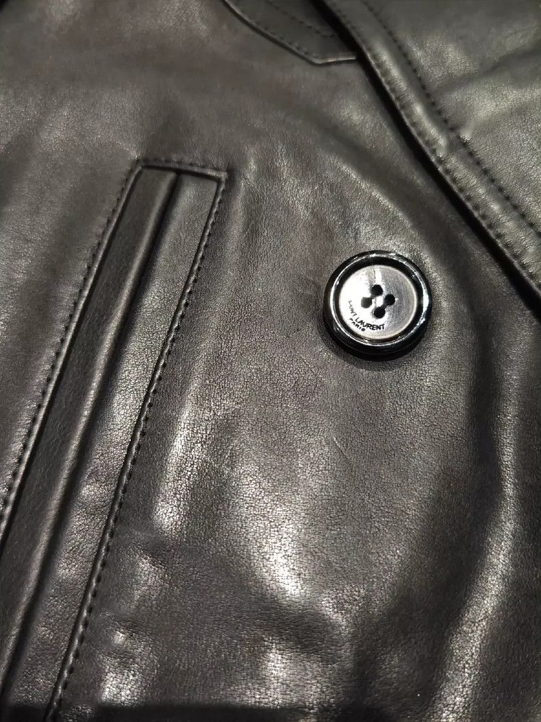 Saint Laurent Paris Saint Laurent Paris Calfskin trench jacket 2505-Nextarrow Size US XS / EU 42 / 0 - 8 Thumbnail