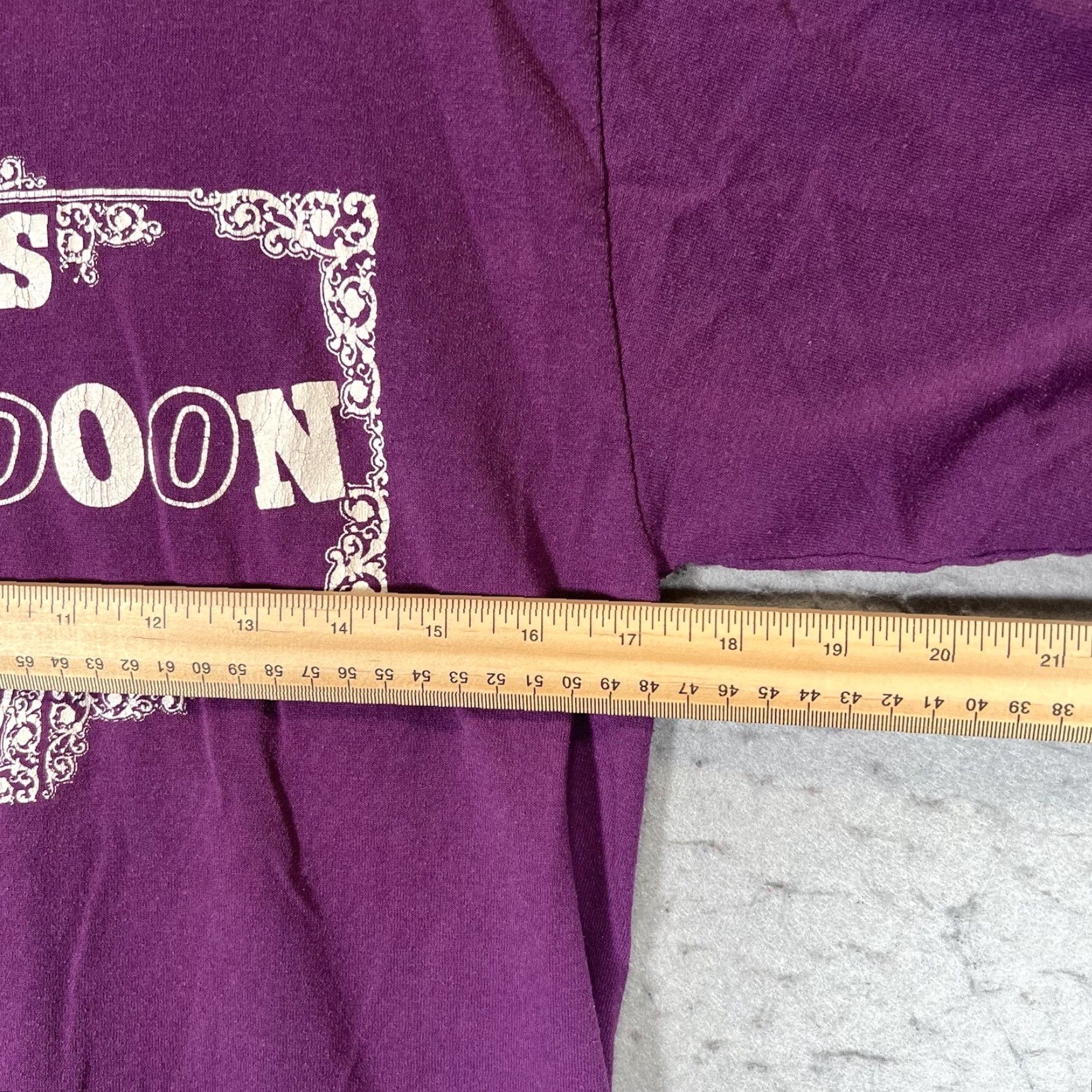 Vintage VINTAGE Sportswear T-Shirt Shirt Mens Small Purple 1983 USA Brigadoon NMHS A1 Size US S / EU 44-46 / 1 - 2 Thumbnail