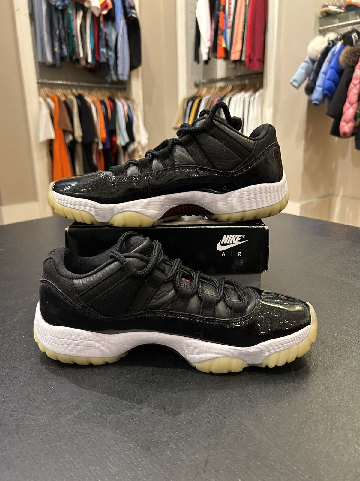 Jordan Brand Jordan 11 Retro Low ‘Barons’ Size US 8.5 / EU 41-42 - 2 Thumbnail