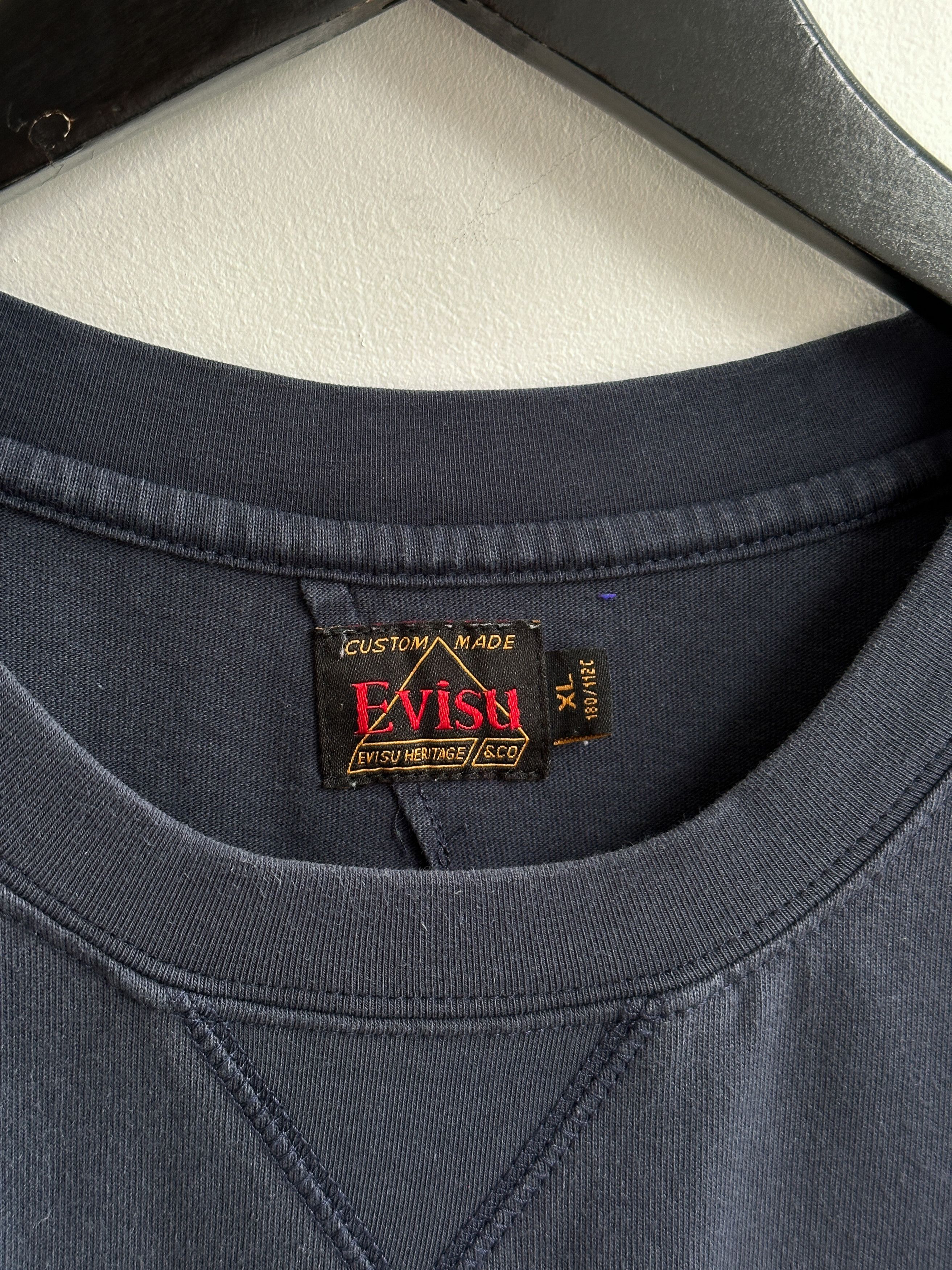 Evisu Vintage Evisu Logo Tee Size US XL / EU 56 / 4 - 5 Thumbnail