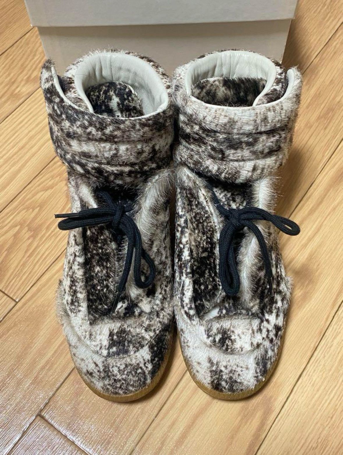 Maison Margiela Maison Martin Margiela Chain Suede High Top