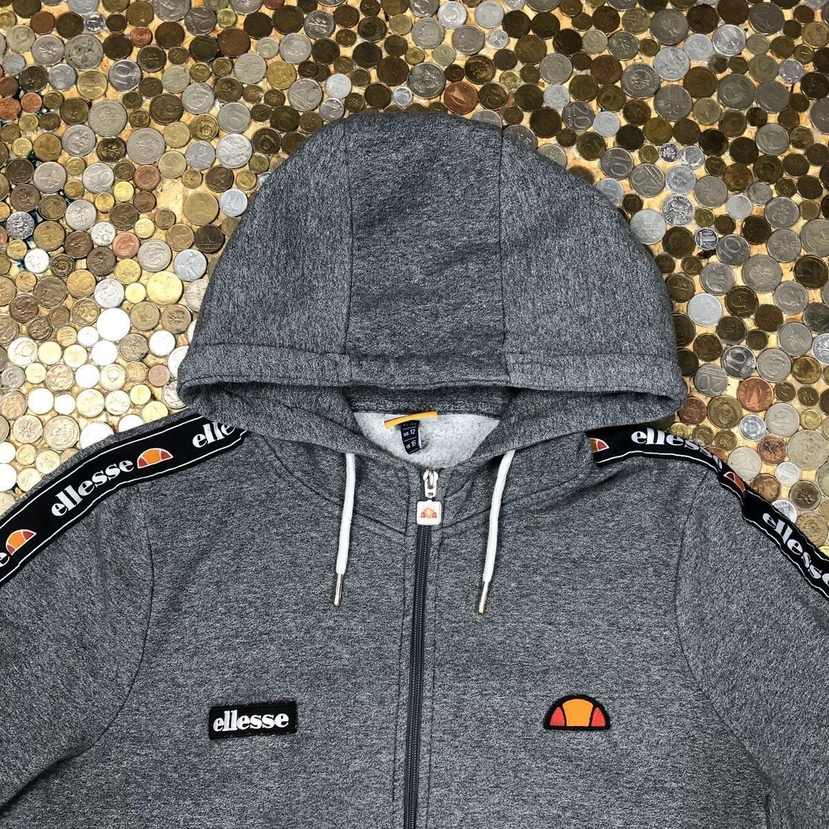 Ellesse Ellesse zip hoodie sweatshirt Size L / US 10 / IT 46 - 2 Thumbnail