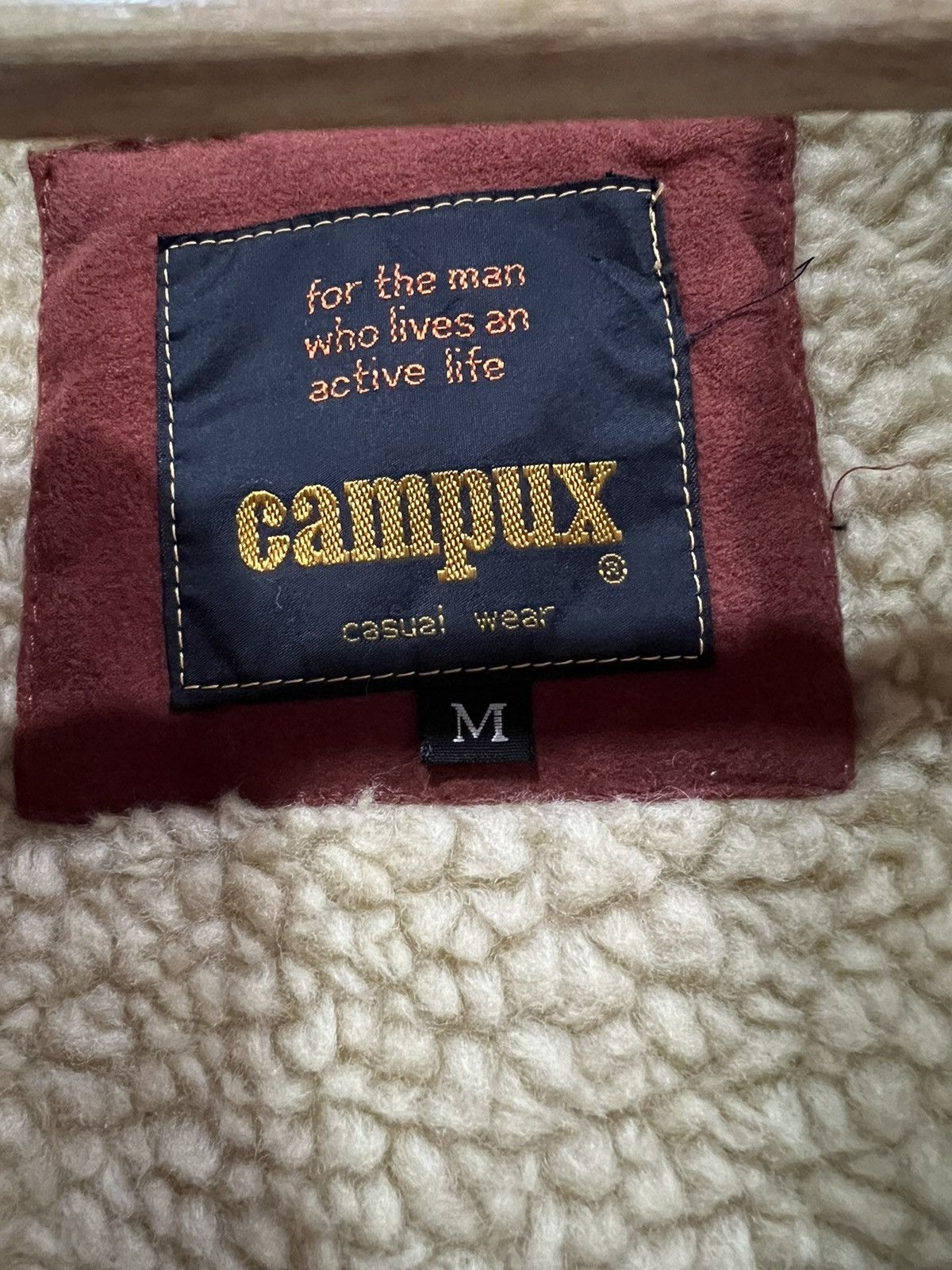 Japanese Brand × Other 🔥 CAMPUX CASUAL WEAR VELVET SHERPA LINED LONG COAT Size US M / EU 48-50 / 2 - 7 Thumbnail