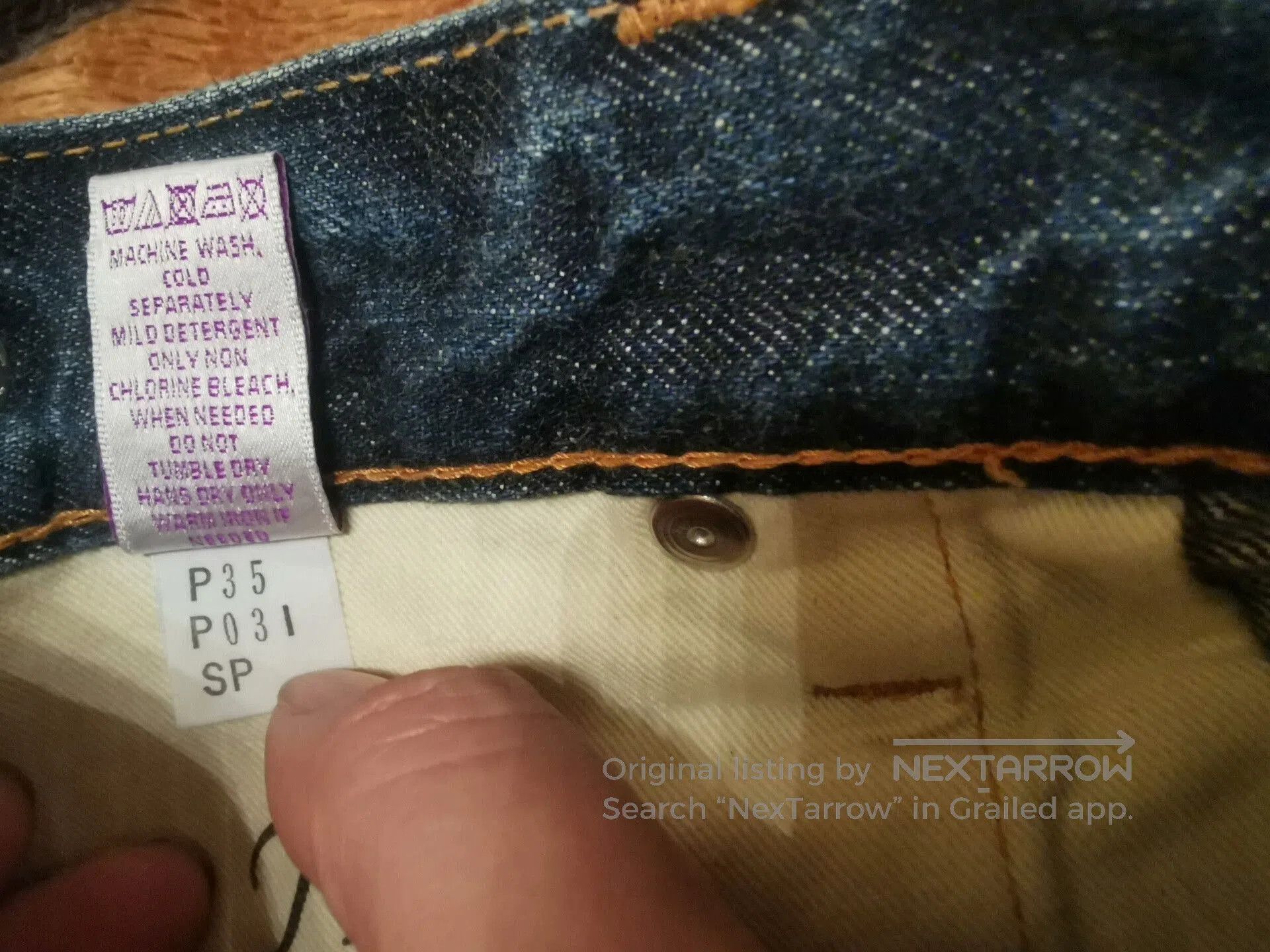 Prps Japan-Made Purple Product Classic Jeans. Size US 30 / EU 46 - 5 Thumbnail