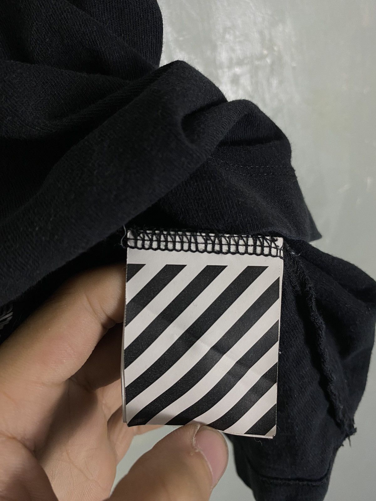 Off-White Off White SS21 “Rationalism” Mullet Tee Size US XXS / EU 40 - 8 Thumbnail
