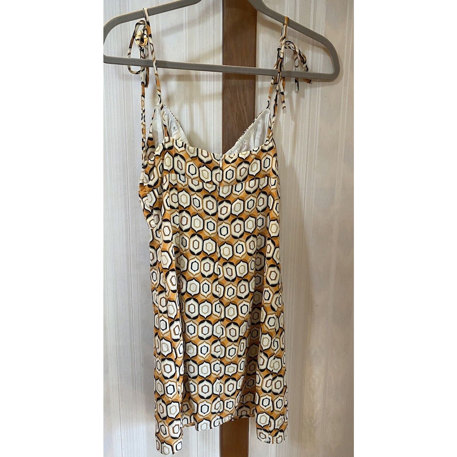 Other NWT Bianca Molly Green Geometric Mini Dress Women’s Medium Size M / US 6-8 / IT 42-44 - 4 Thumbnail