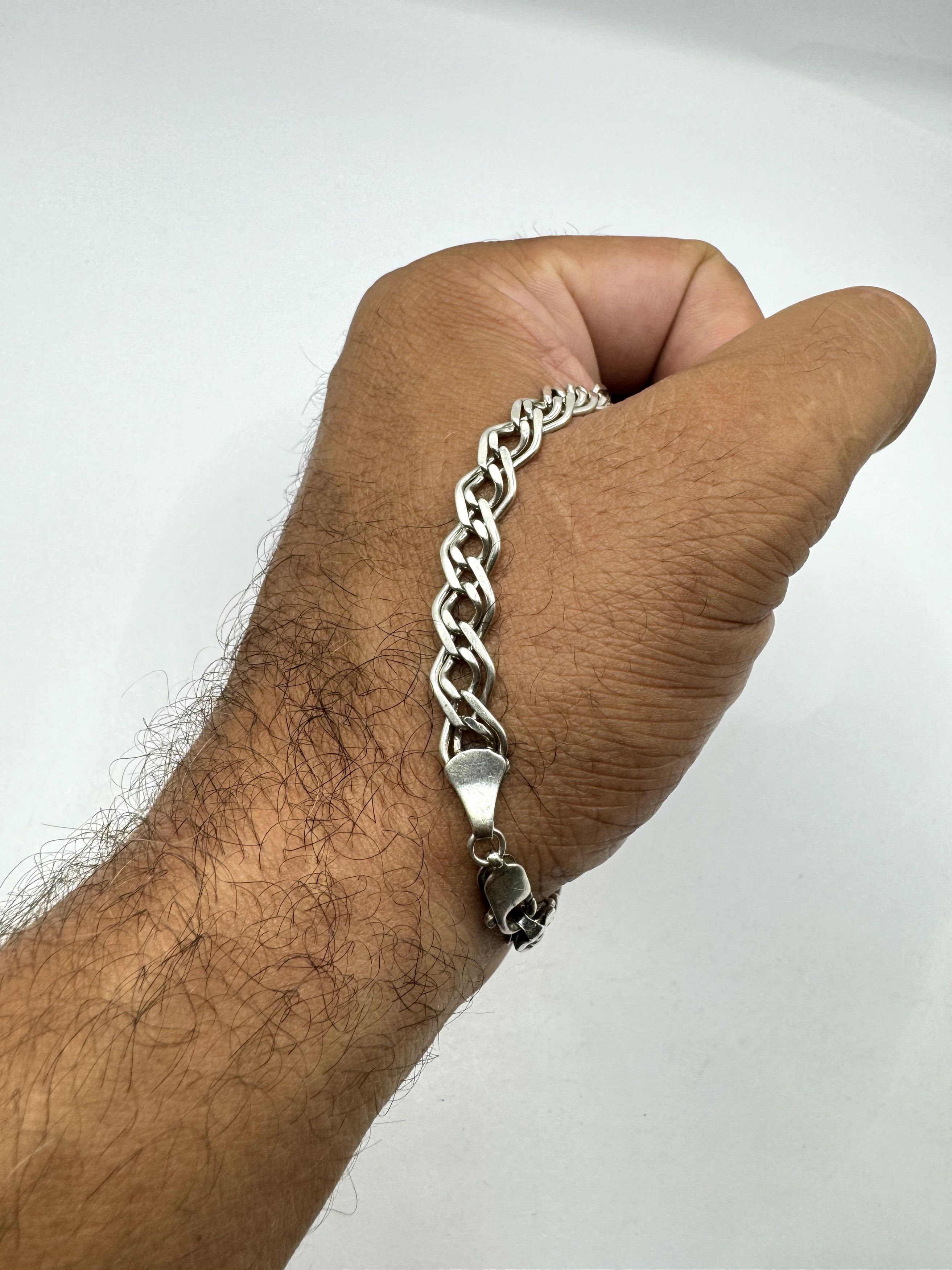 Vintage Vintage 925 Sterling Silver Bracelet Elegant Jewelry 12.51g Size ONE SIZE - 3 Thumbnail