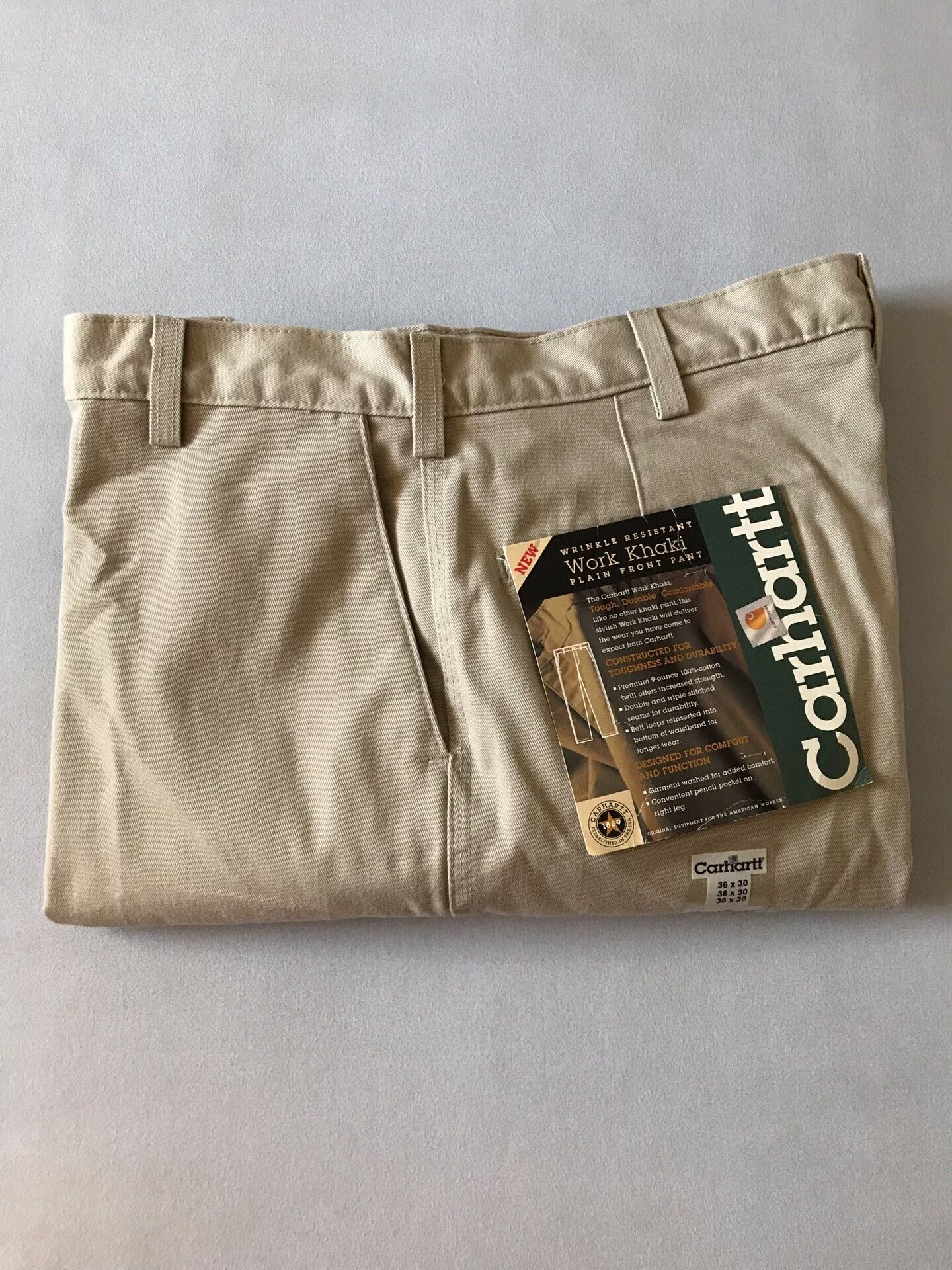 Carhartt Carhartt B129 STN Work Pants Size US 36 / EU 52 - 1 Thumbnail
