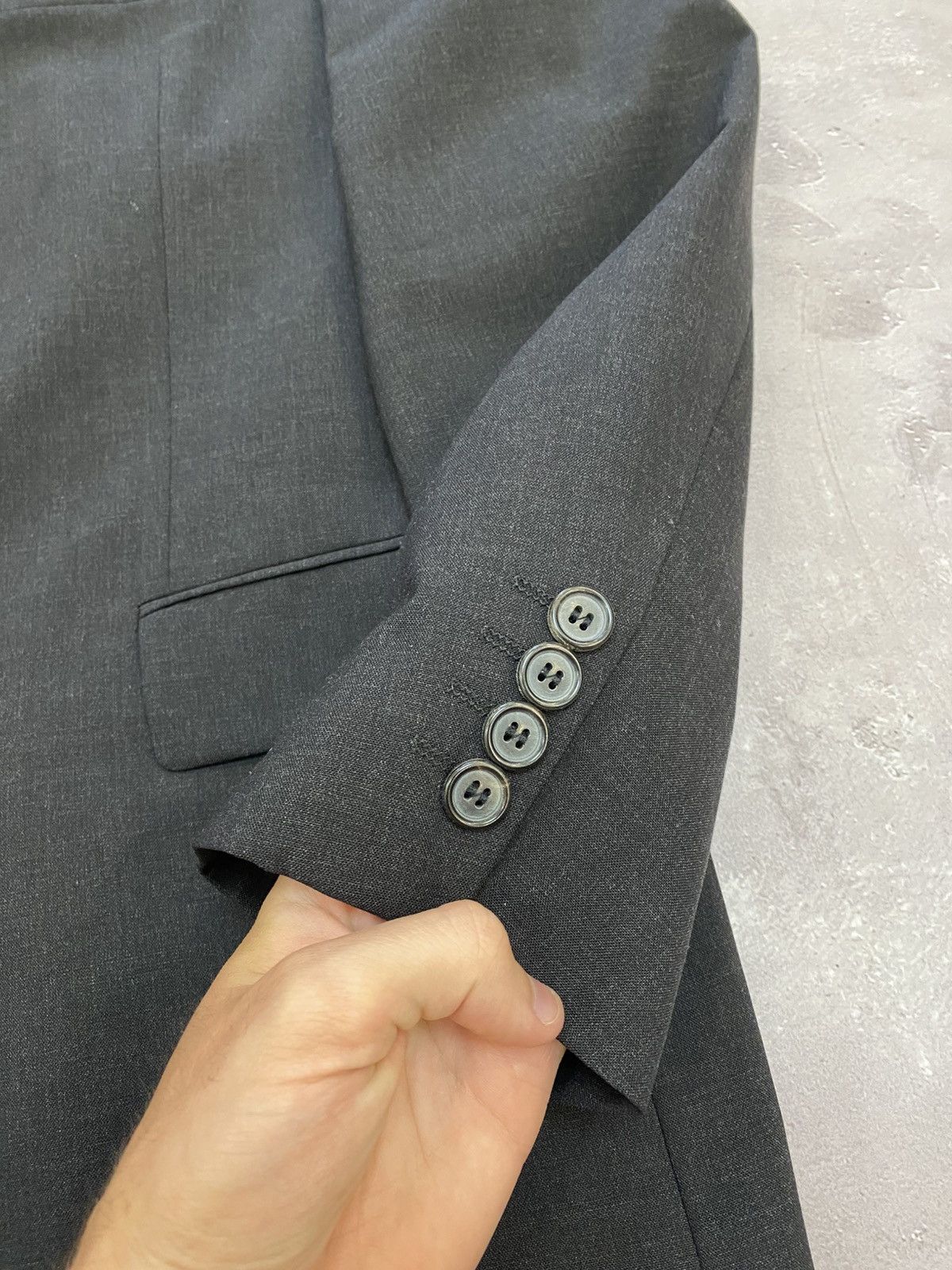 Hugo Boss Vintage Hugo Boss Formal Stretch Suit 90s 3 piece Size 50R - 3 Thumbnail