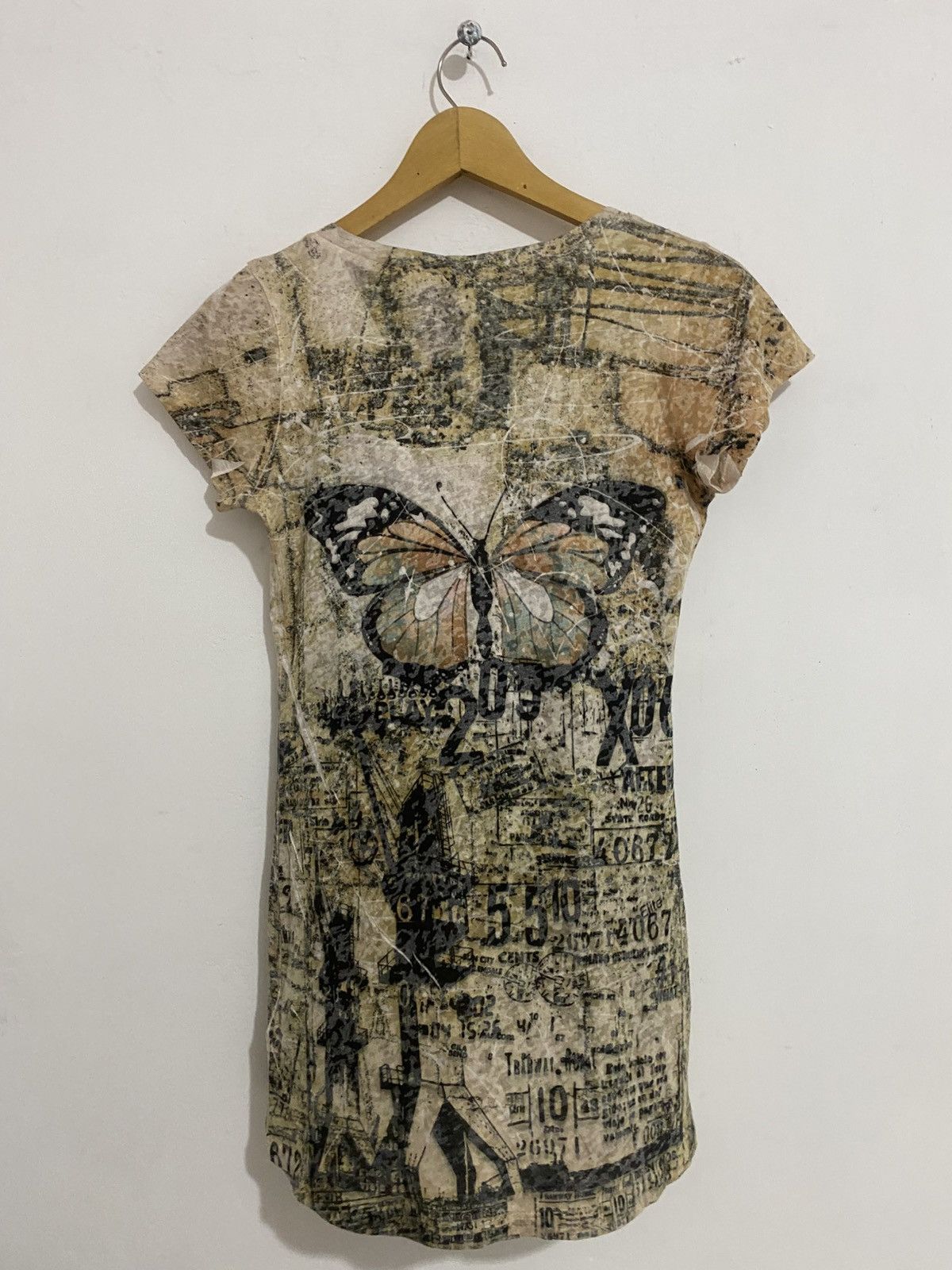 If Six Was Nine 💸BINDINGOFFER💸Boho japanese shirt butterfly goa styled Size US M / EU 48-50 / 2 - 3 Thumbnail