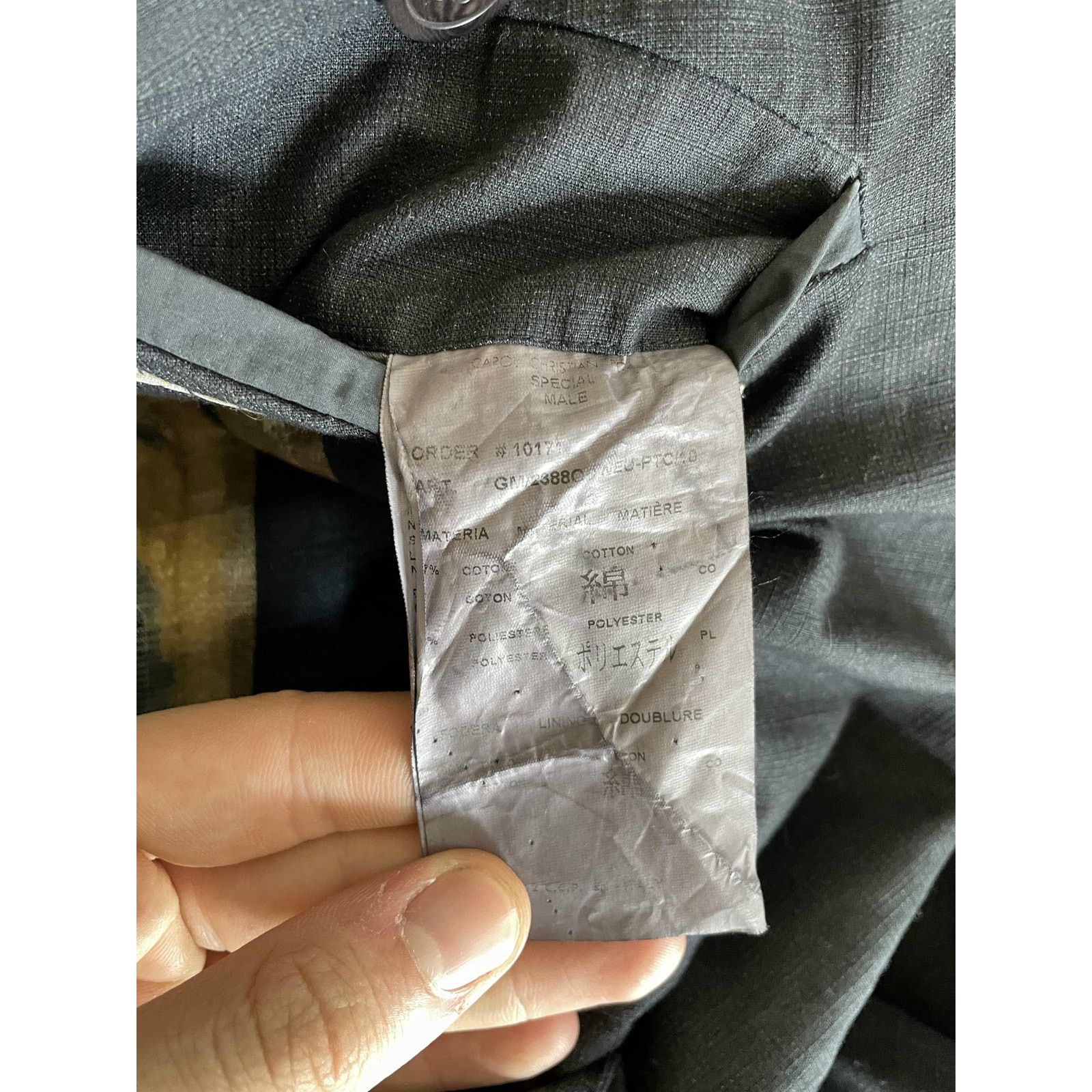 Carol Christian Poell Sz 50 Tapeseam Blazer Size 50R - 5 Thumbnail