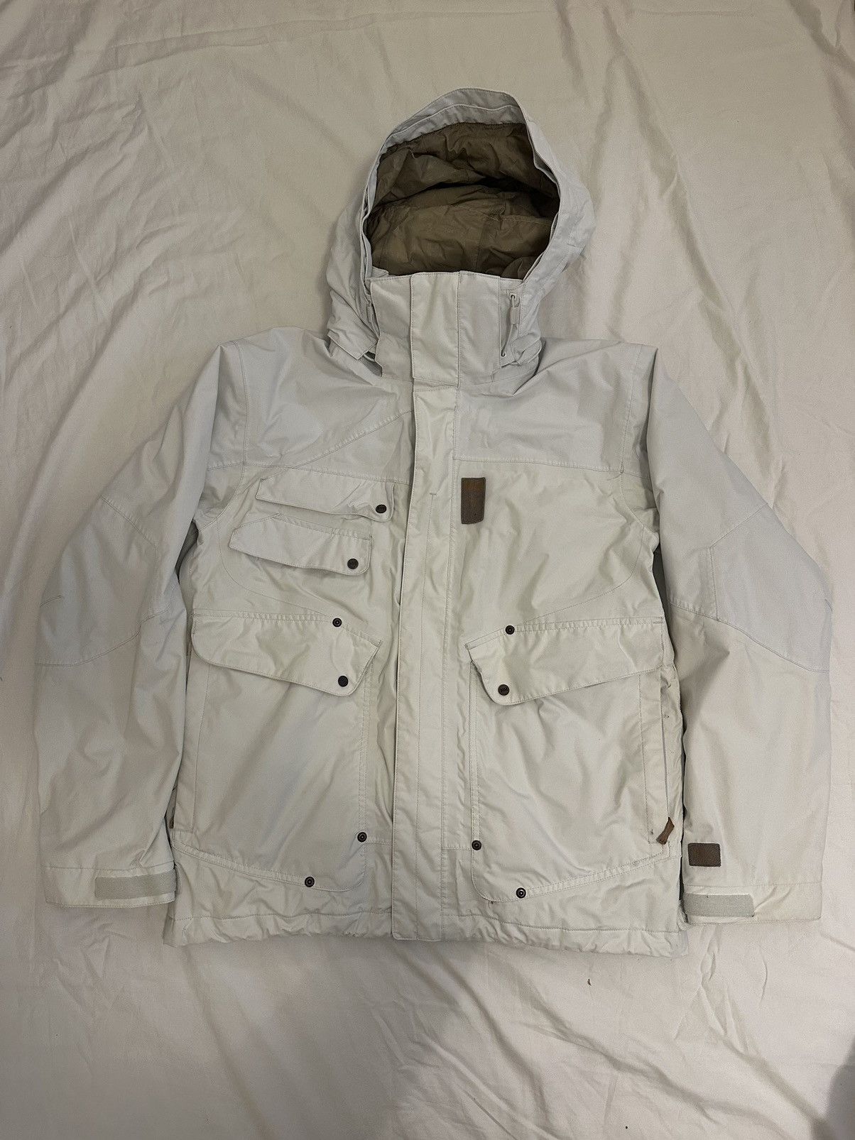 image of Helly Hansen Ski Jacket in White, Men's (Size Small)