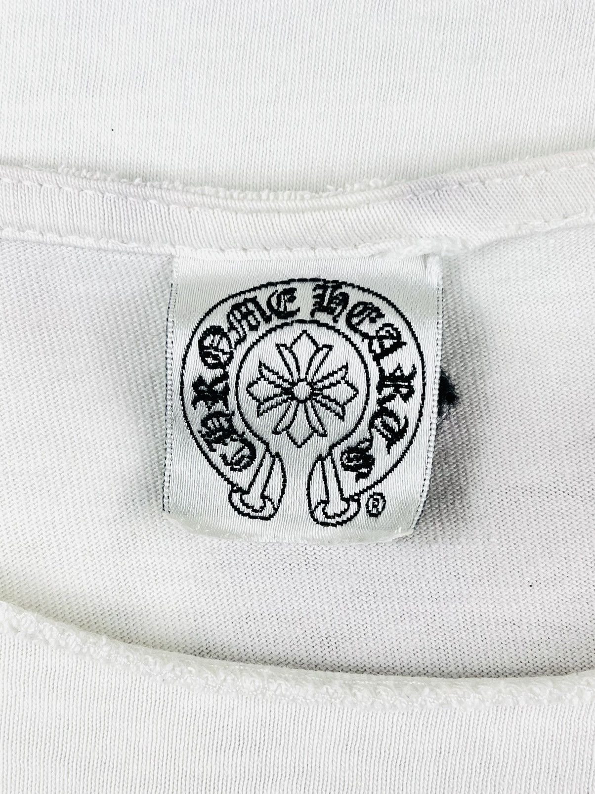 Chrome Hearts Chrome Hearts Distressed Celtic Cross Logo Pocket Tshirt Size US S / EU 44-46 / 1 - 8 Thumbnail