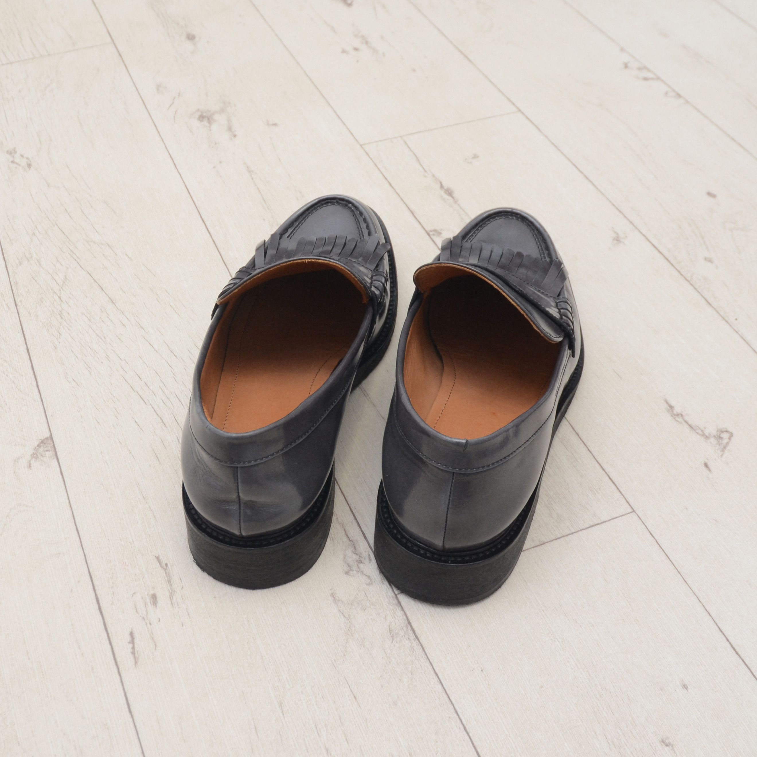Billi Bi Billi Bi Copenhagen EU 42 Leather Loafers Slip-On Shoes Size US 12 / IT 42 - 13 Thumbnail