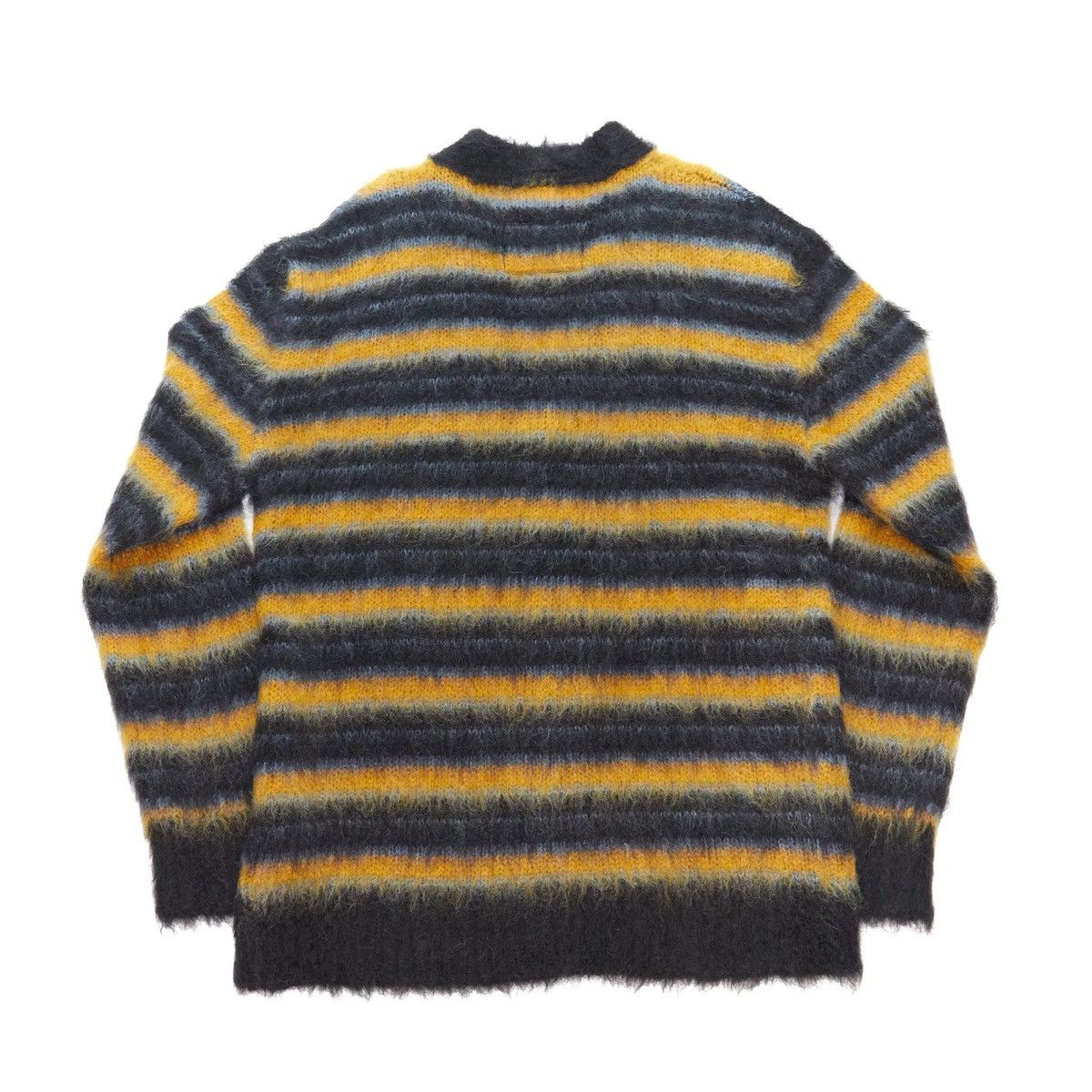 Marni MARNI STRIPED MOHAIR CARDIGAN Size US M / EU 48-50 / 2 - 2 Thumbnail