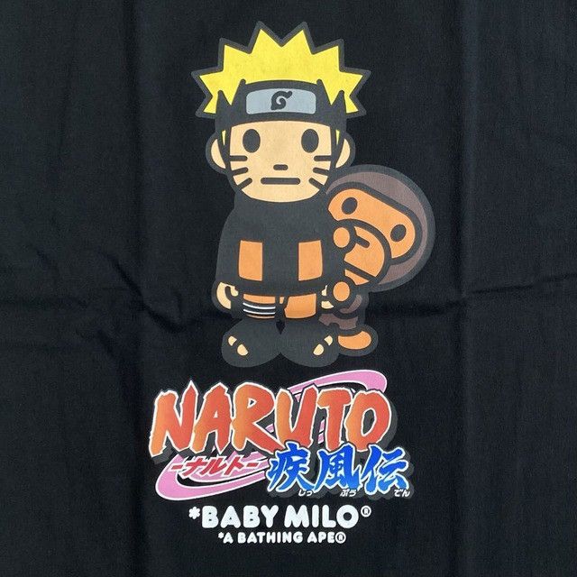 Bape BAPE × NARUTO Milo T-shirt a bathing ape Size US M / EU 48-50 / 2 - 2 Thumbnail