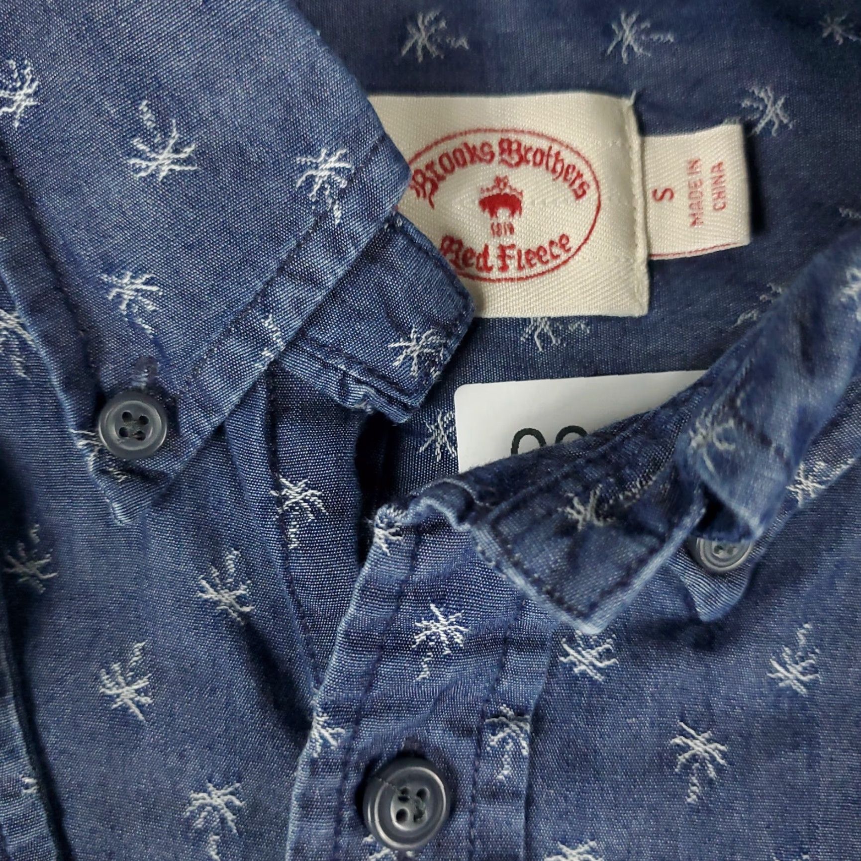 Brooks Brothers Brooks Brothers Shirt Mens Small Blue Button-Up Long Sleeve Casual Business Formal Wedding Workwear Size US S / EU 44-46 / 1 - 3 Thumbnail