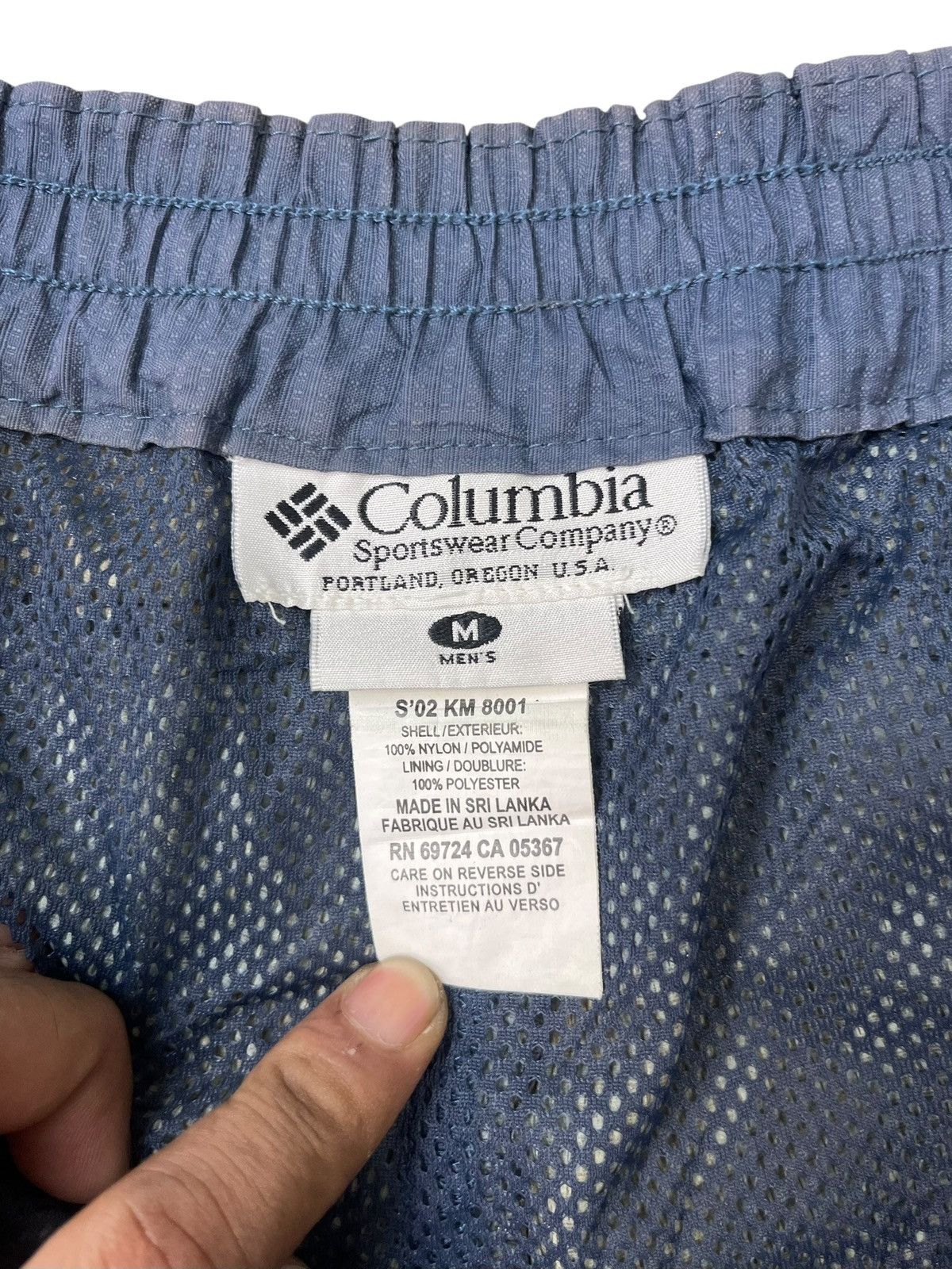 Columbia Vintage Columbia Track Hiking Pant Faded Nylon Size US 35 - 7 Thumbnail