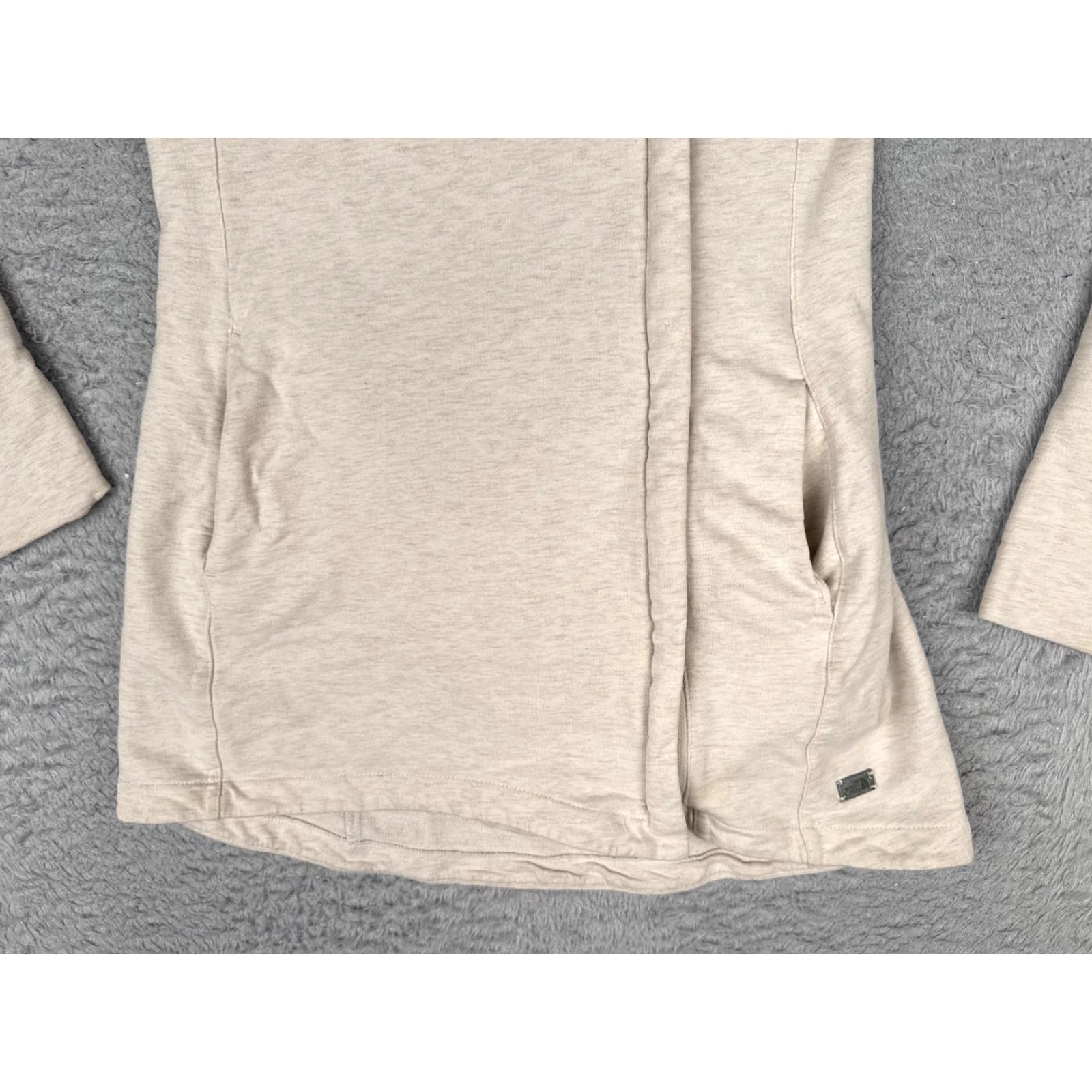 The North Face The North Face Hoodie Womens S Beige Full Zip Cardigan Thumbhole Jacket Top Size S / US 4 / IT 40 - 7 Thumbnail