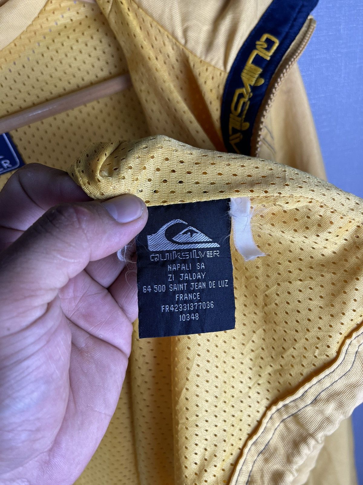 Quiksilver Vintage 90s QUIKSILVER Big Logo Zipper Jacket Size US L / EU 52-54 / 3 - 11 Thumbnail