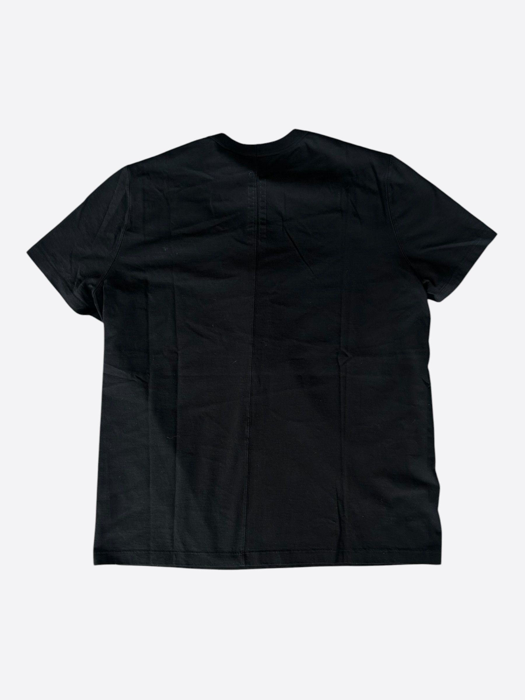 Rick Owens Rick Owens Black Short Level T-Shirt Size US M / EU 48-50 / 2 - 2 Thumbnail