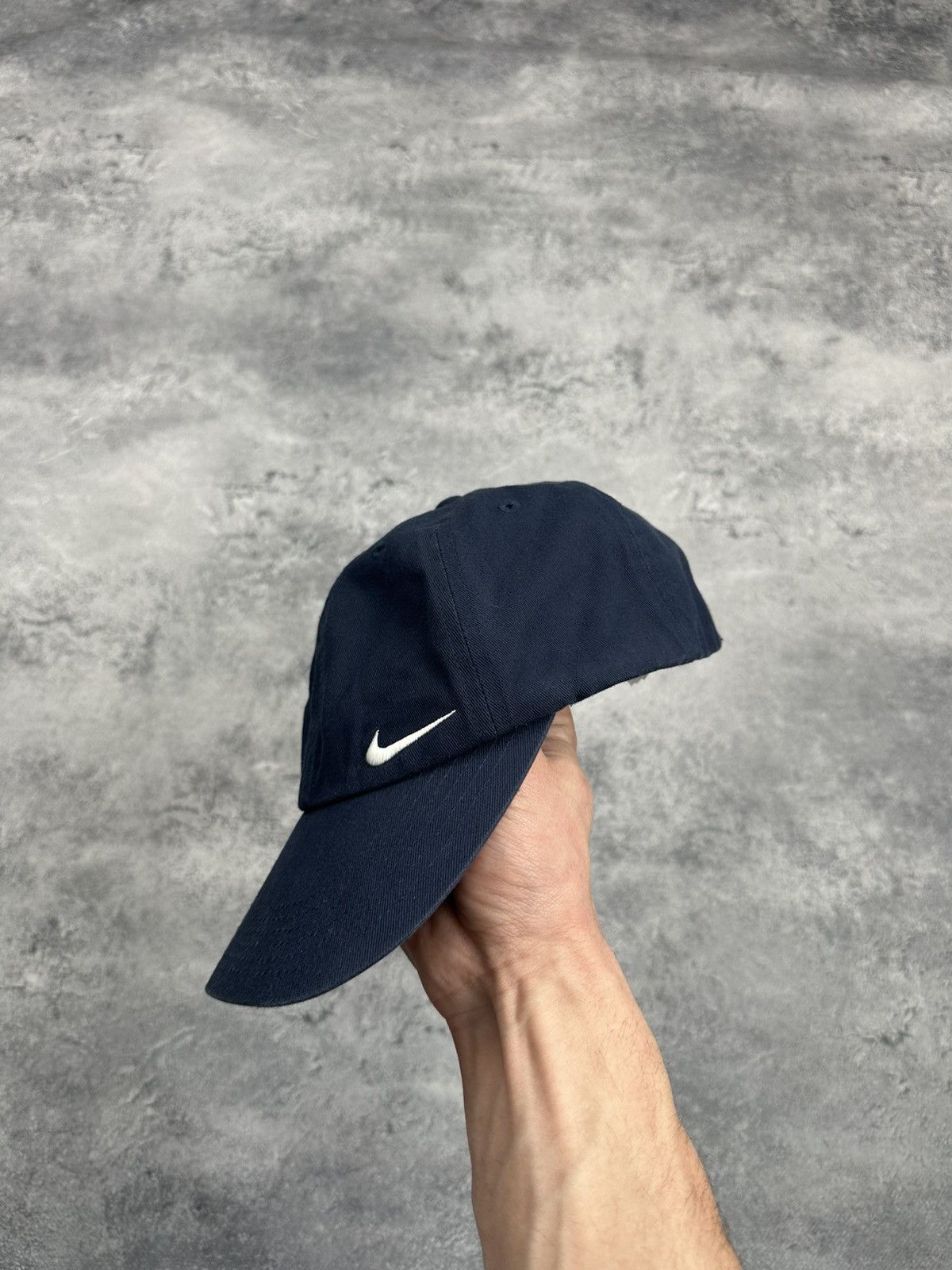 Nike Nike Vintage Cap Double Swoosh Y2K Drill Blue Hat small size Size ONE SIZE - 3 Thumbnail