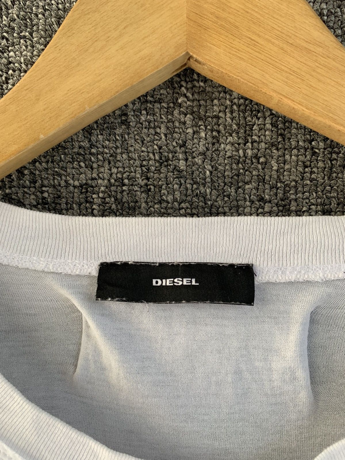 Diesel Diesel Distressed Duct Tape Art White Tshirt Size US S / EU 44-46 / 1 - 4 Thumbnail