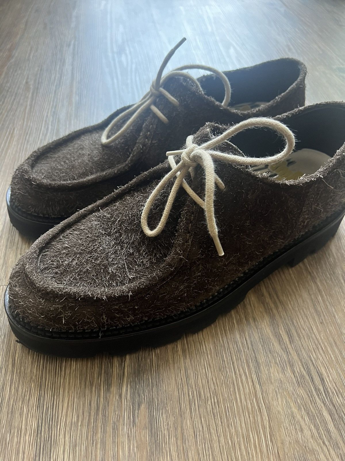 Mocha Moc Toe Derby Size 44