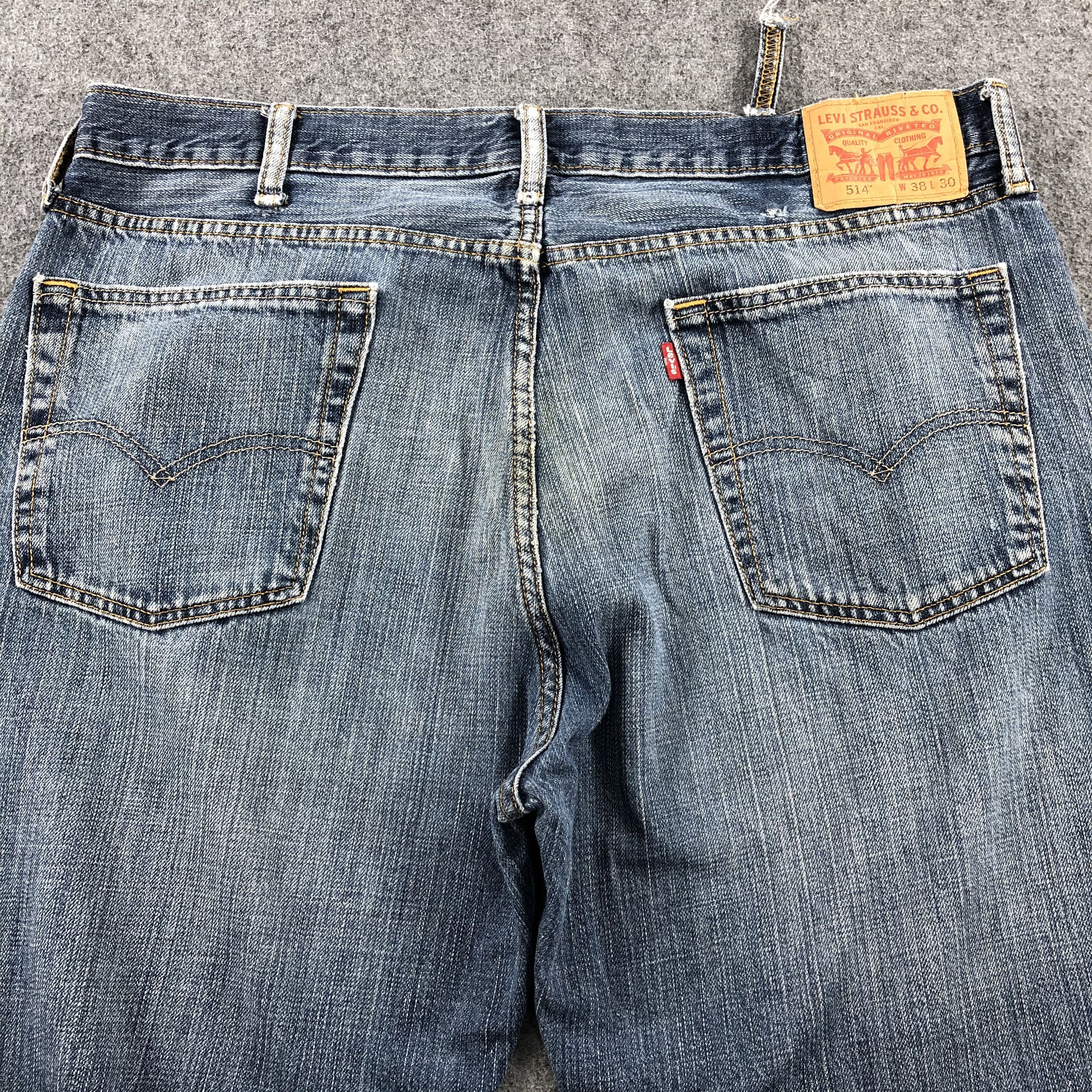 Levi's × Vintage Vintage Blue Wash Levis 514 Jeans-JM1838 Size US 40 / EU 56 - 4 Thumbnail