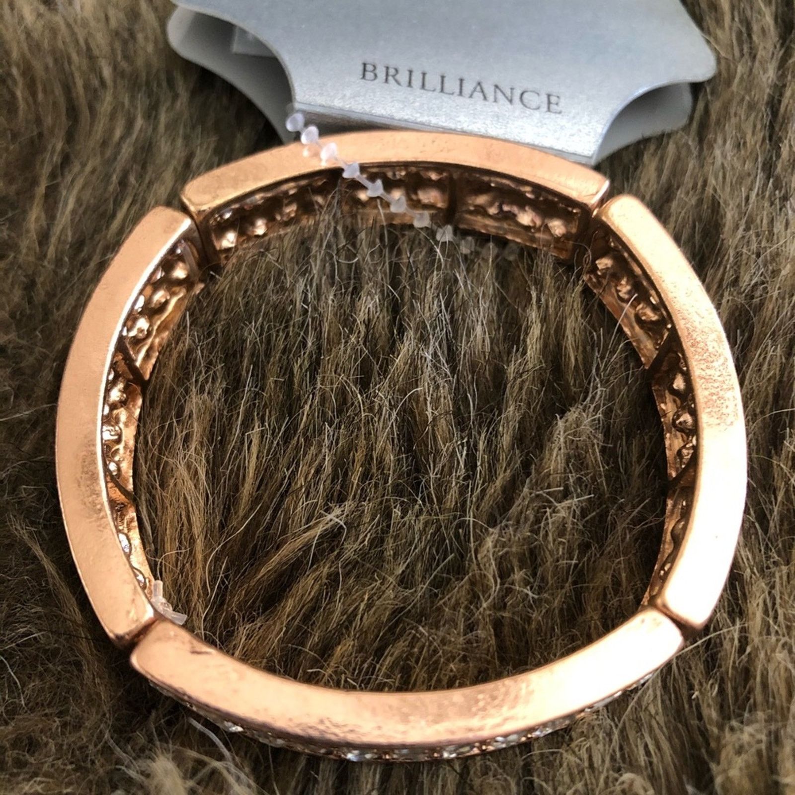 Jewelry Hannah brilliance rose gold rhinestone bracelet Size ONE SIZE - 8 Thumbnail