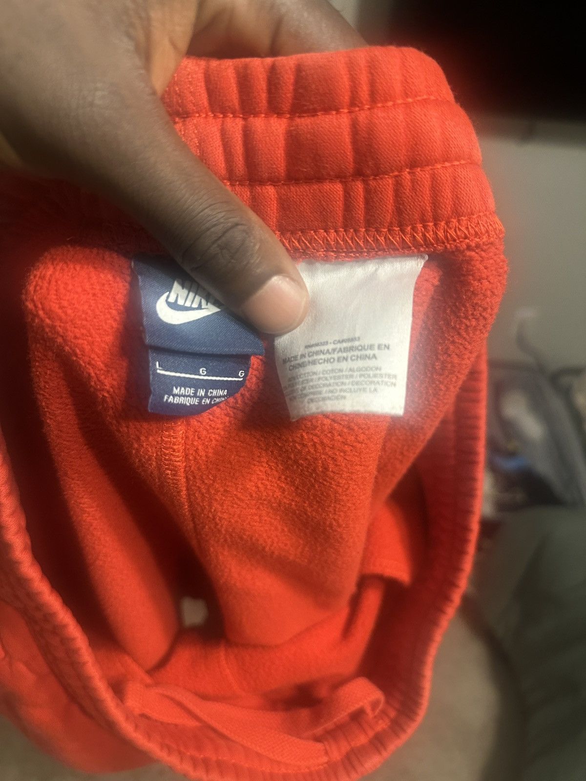 Nike Red Nike sweatshorts Size US 34 / EU 50 - 3 Thumbnail