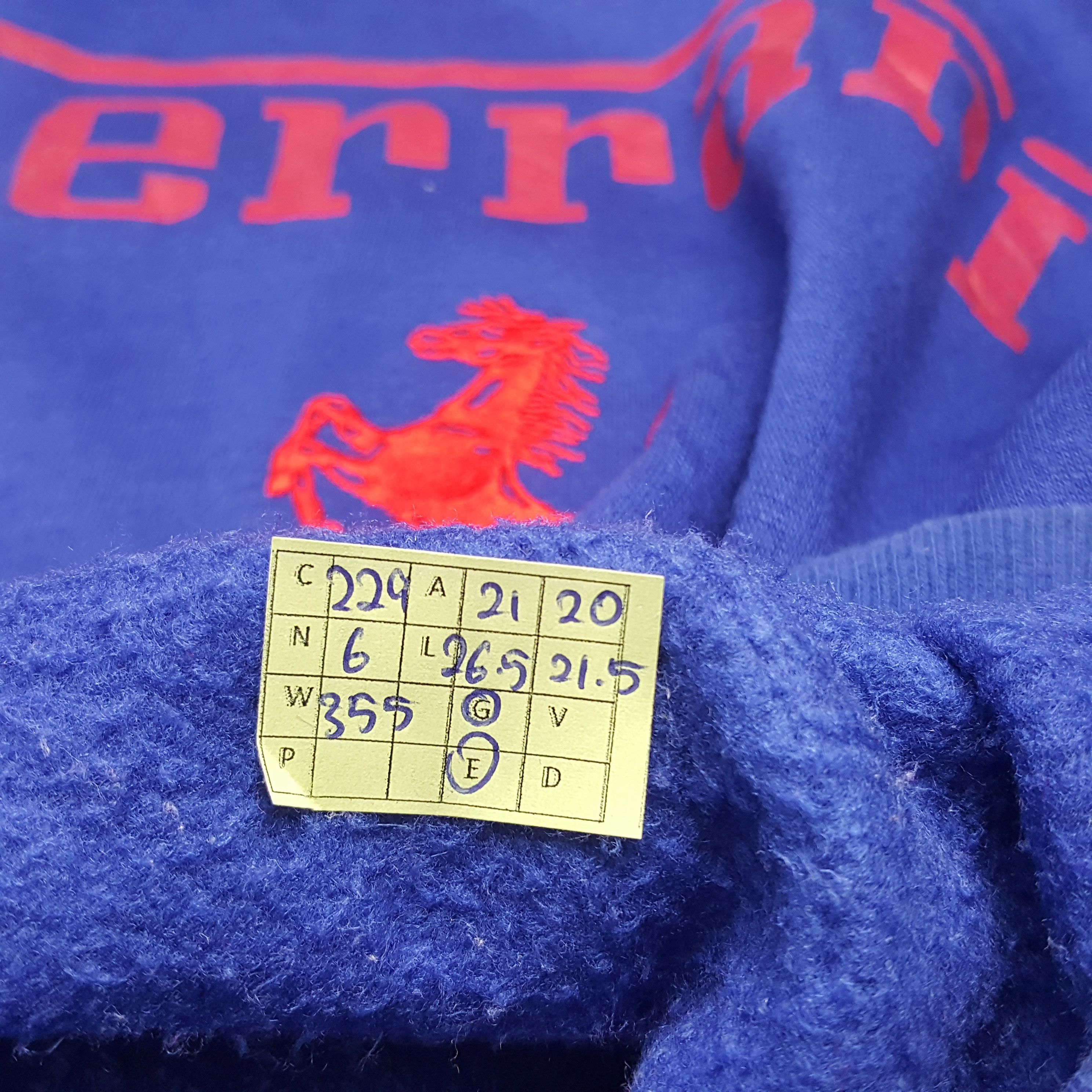 Ferrari × Vintage Vintage Ferrari Magneti Marelli F1 Racing Team Sweatshirts Size US M / EU 48-50 / 2 - 8 Thumbnail