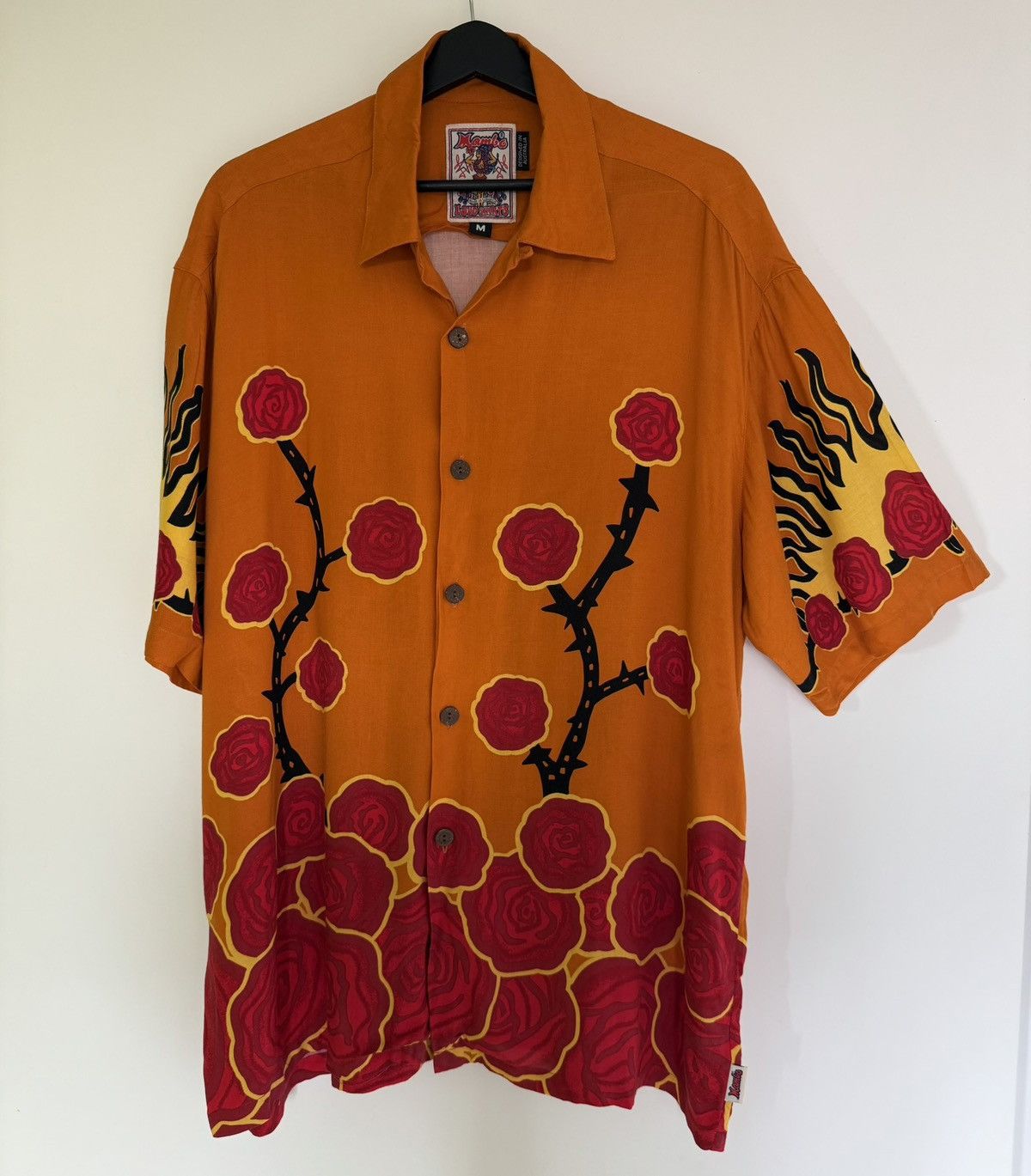 Mambo Mambo Loud Shirts - Orange Shortsleeve shirt Size US M / EU 48-50 / 2 - 1 Thumbnail