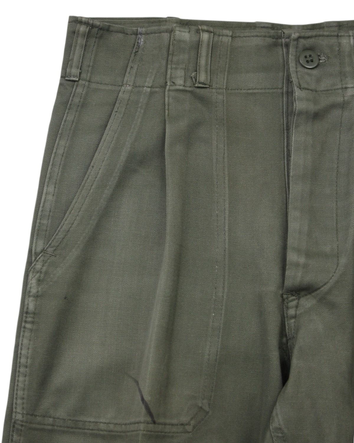 Vintage 1990S KOREAN MILITARY FATIGUE PANTS Size US 30 / EU 46 - 6 Thumbnail