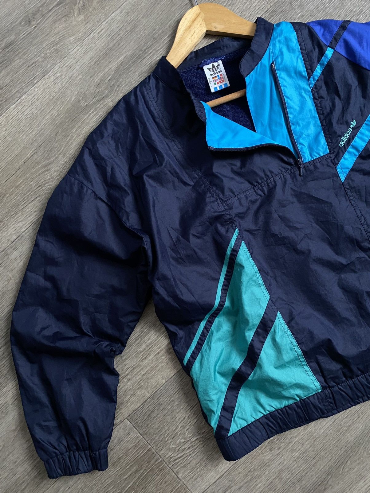 Adidas × Vintage 🫧ADIDAS VINTAGE ANORAK Size US M / EU 48-50 / 2 - 5 Thumbnail