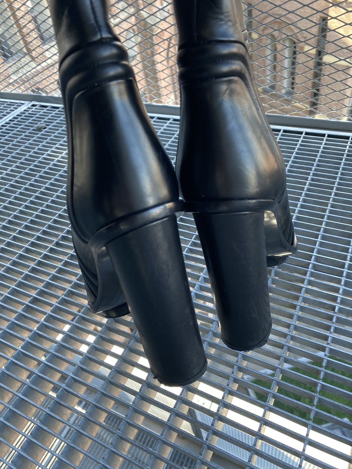 Gucci Gucci Calfskin Leather Boots Heels Knee High Size US 9 / IT 39 - 12 Thumbnail