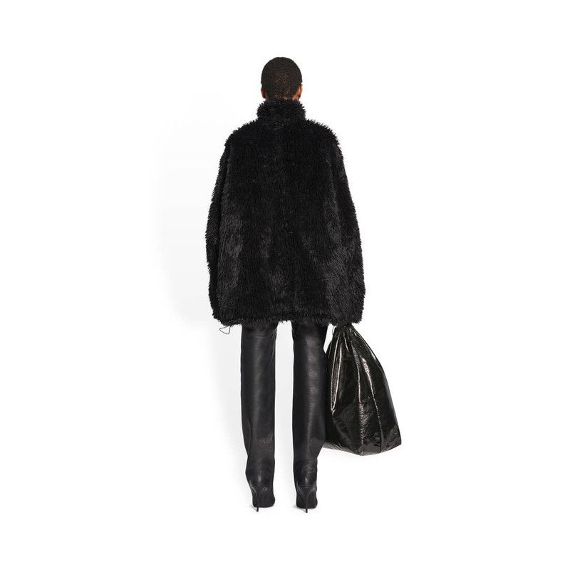 Balenciaga o1mt1gz0226 Zip-Up Jacket In Black Size M / US 6-8 / IT 42-44 - 4 Thumbnail