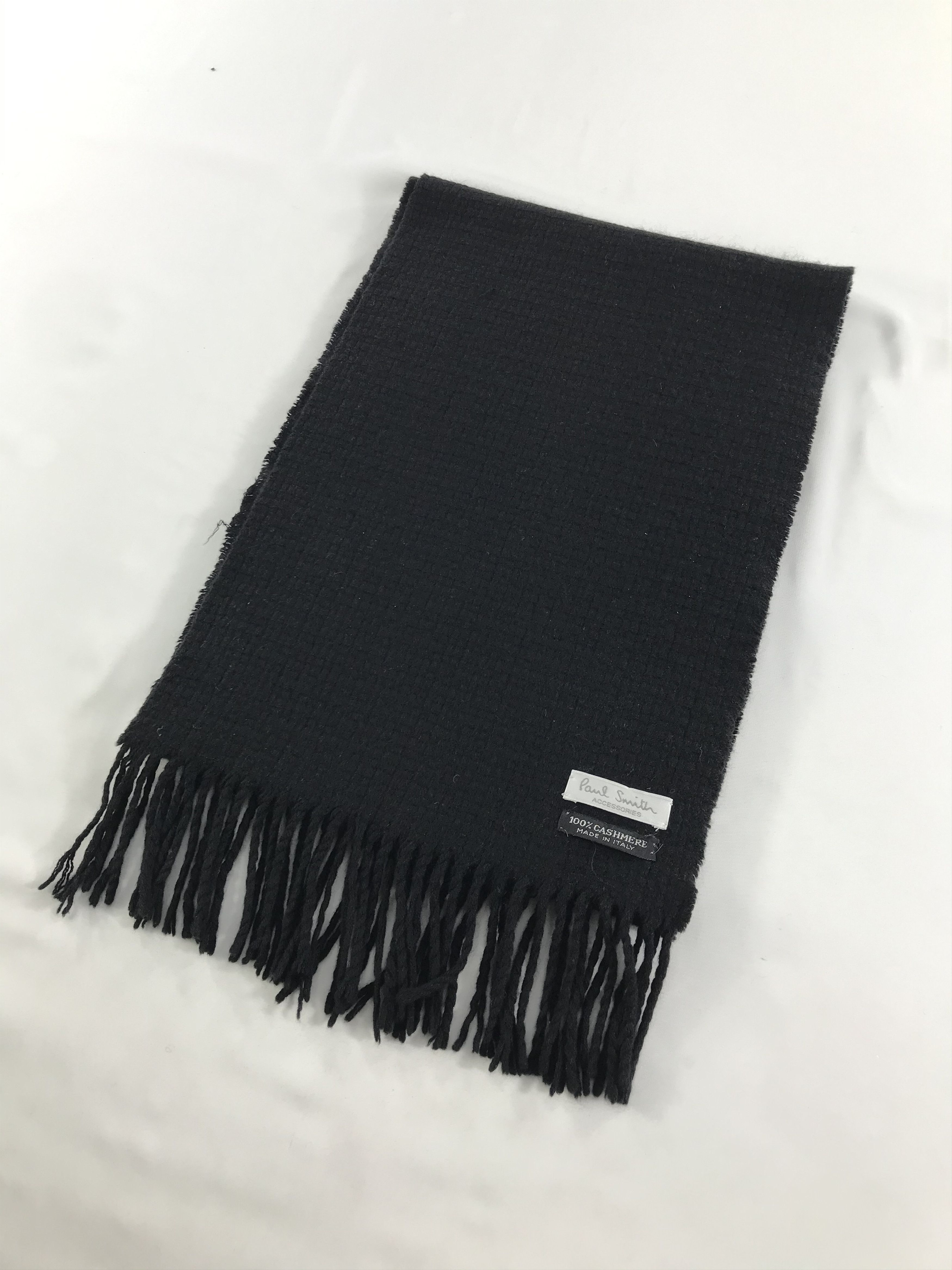 Paul Smith Paul Smith Cashmere Muffler Scarf V120 Size ONE SIZE - 3 Thumbnail