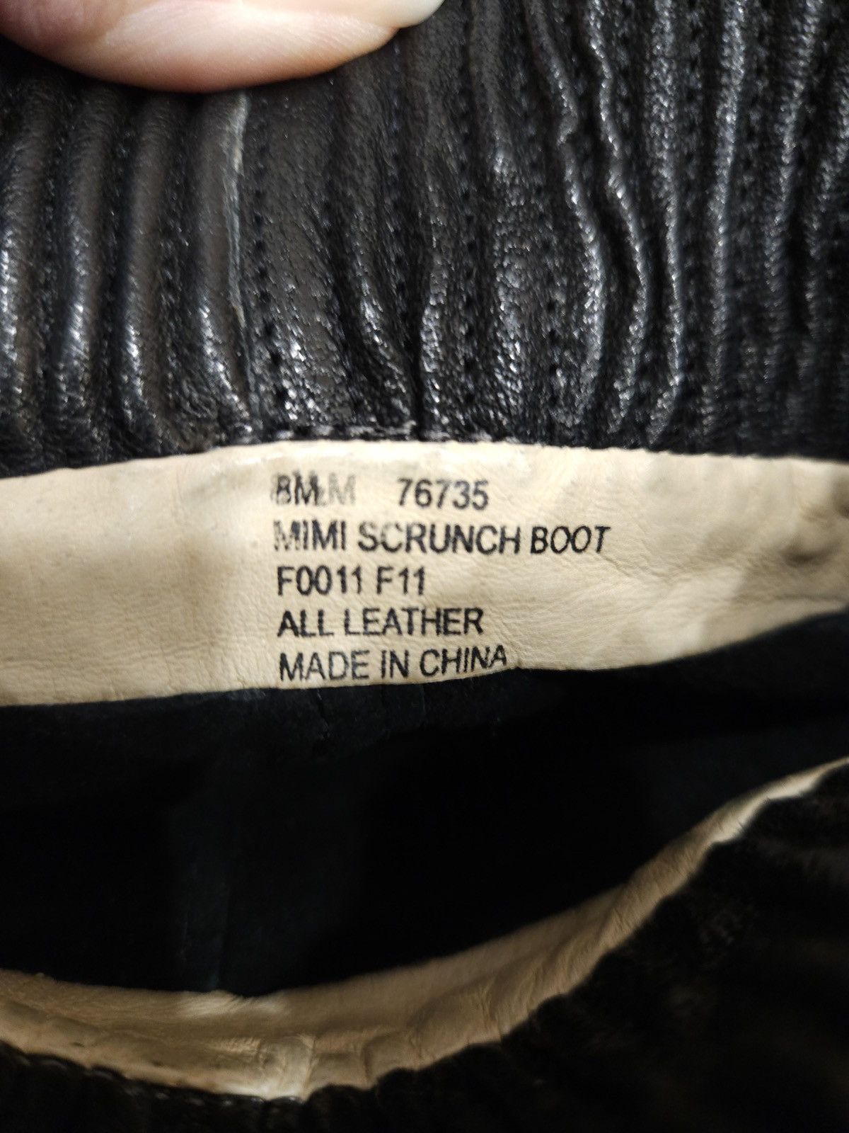 Frye Frye Mimi Scrunch Real Leather Boot/8MM Size US 8 / IT 38 - 17 Thumbnail