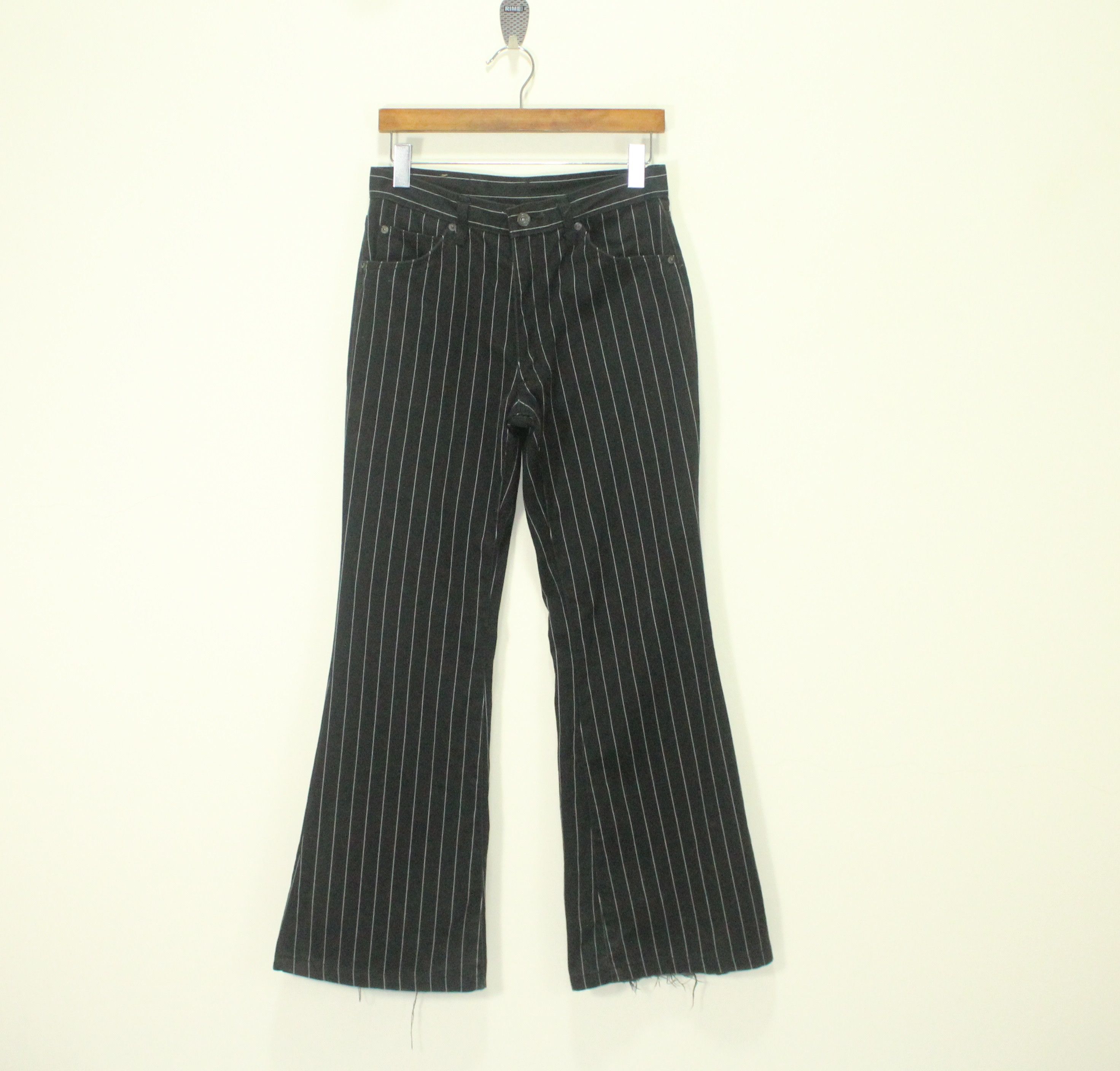 Japanese Brand Flared Wabash BISON Japan Bootcut Bell Bottom Size US 29 - 3 Thumbnail
