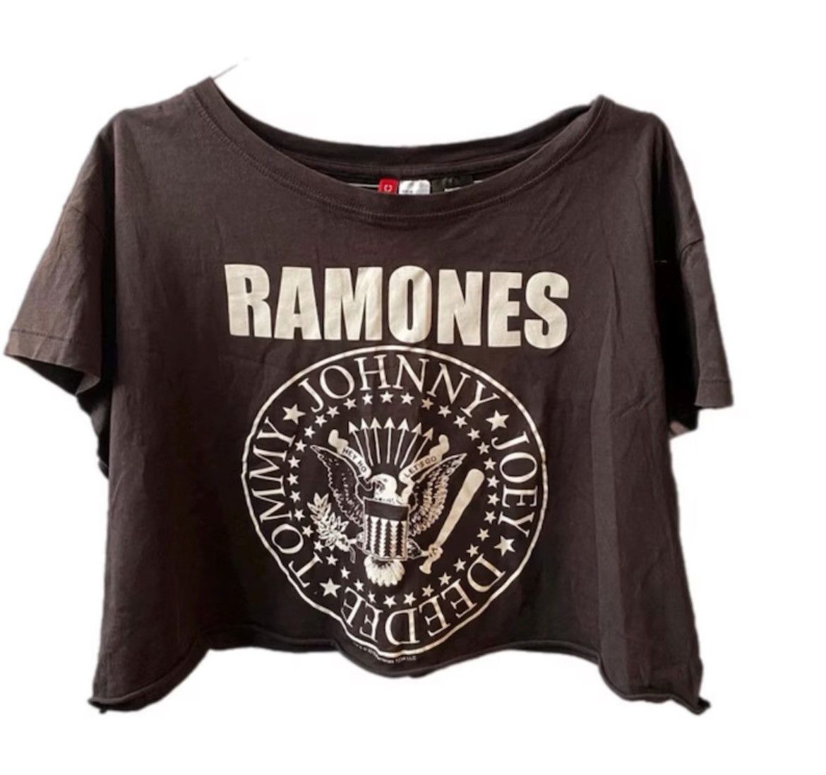 Vintage Vintage y2k style Ramones Band Tee - Retro Style crop top Size S / US 4 / IT 40 - 1 Thumbnail