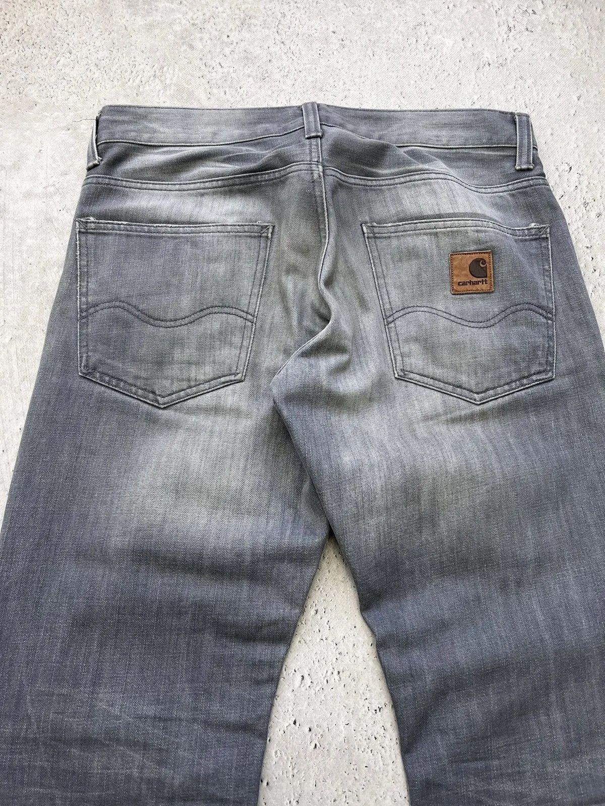 Carhartt Y2K baggy carhartt distressed jeans pants cargo y2k Size US 31 - 11 Thumbnail