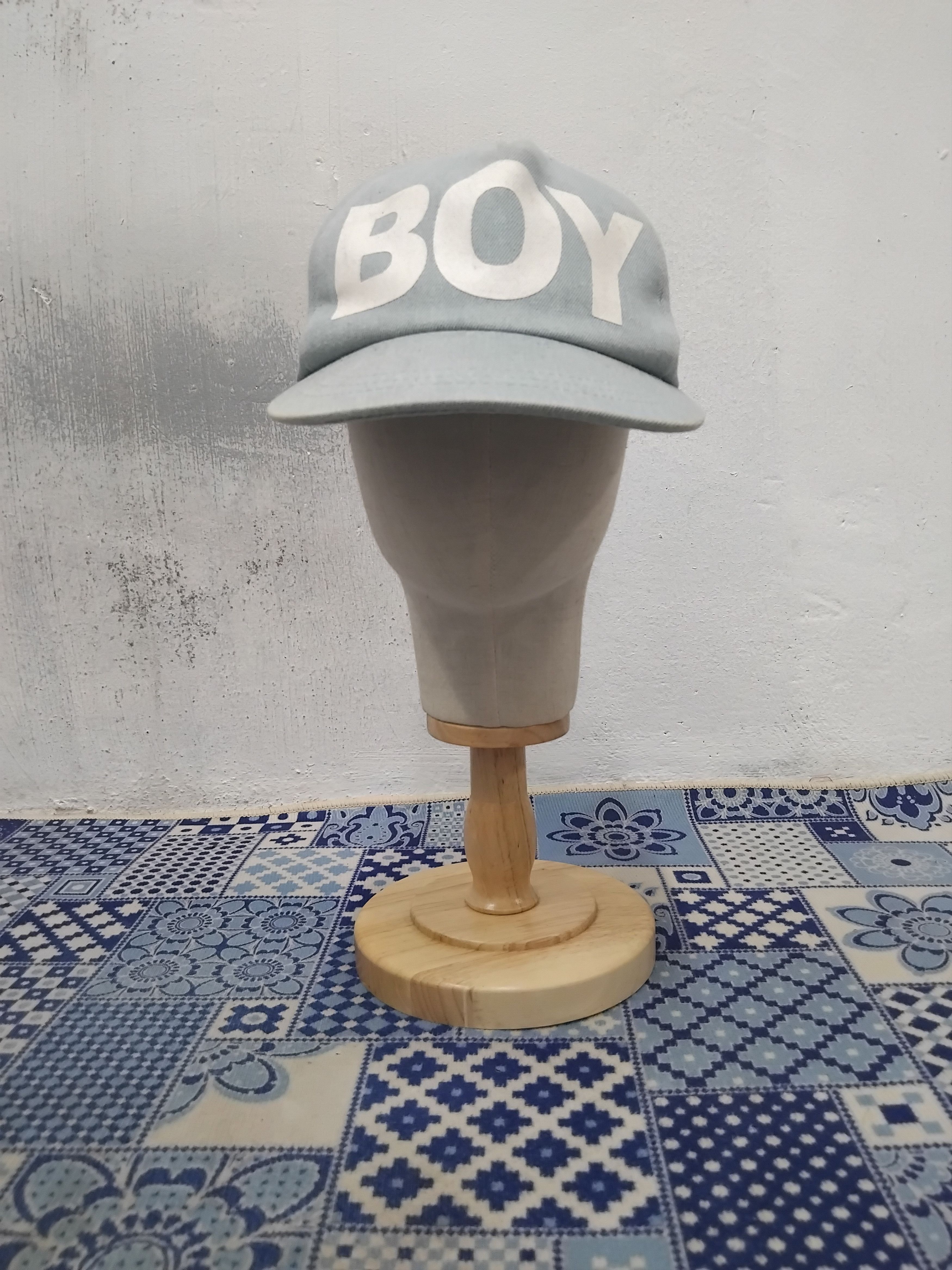 Japanese Brand Boy street boy soft blue cap Size ONE SIZE - 4 Thumbnail